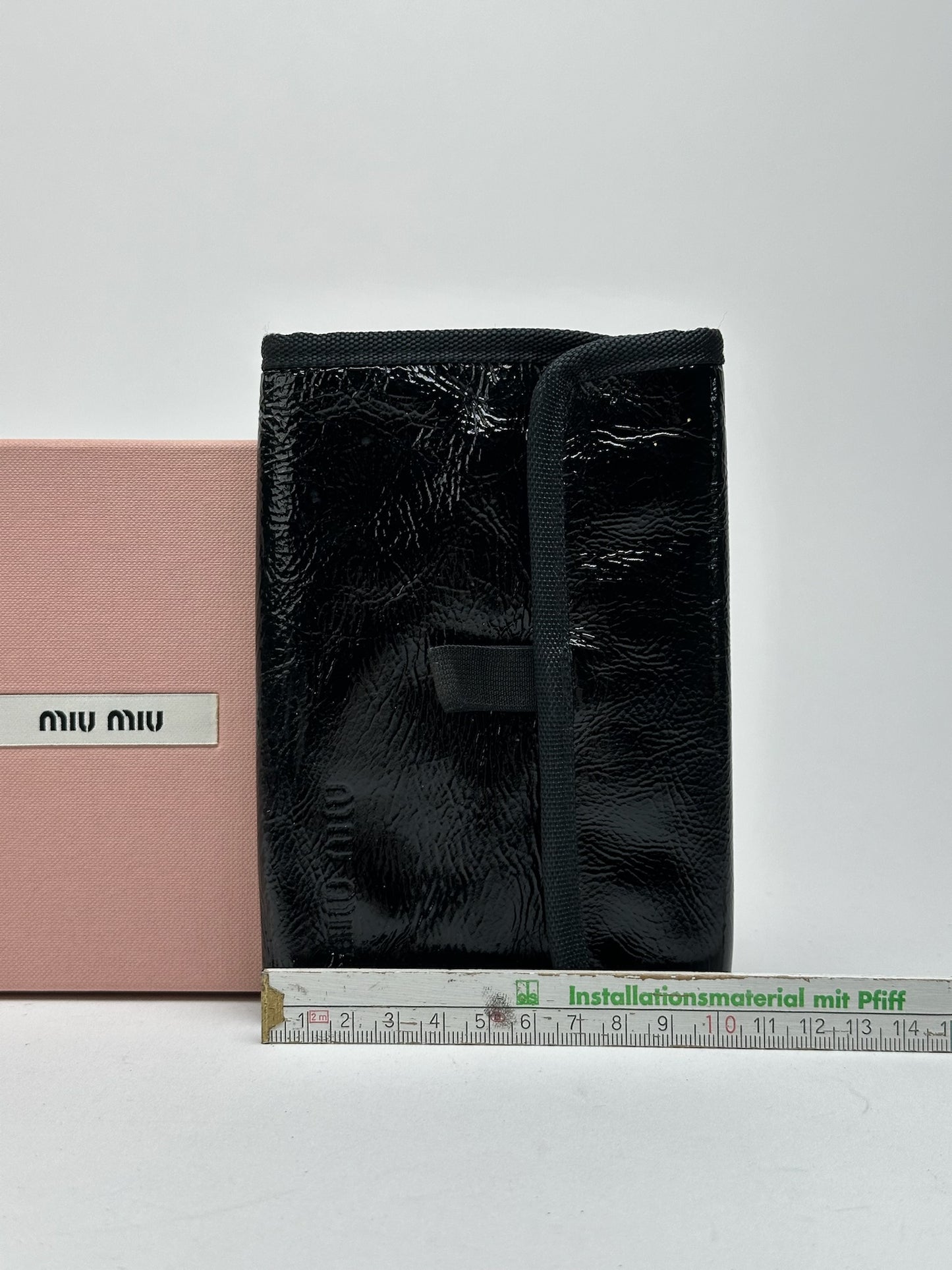 Vintage Miu Miu Canvas Wallet black
