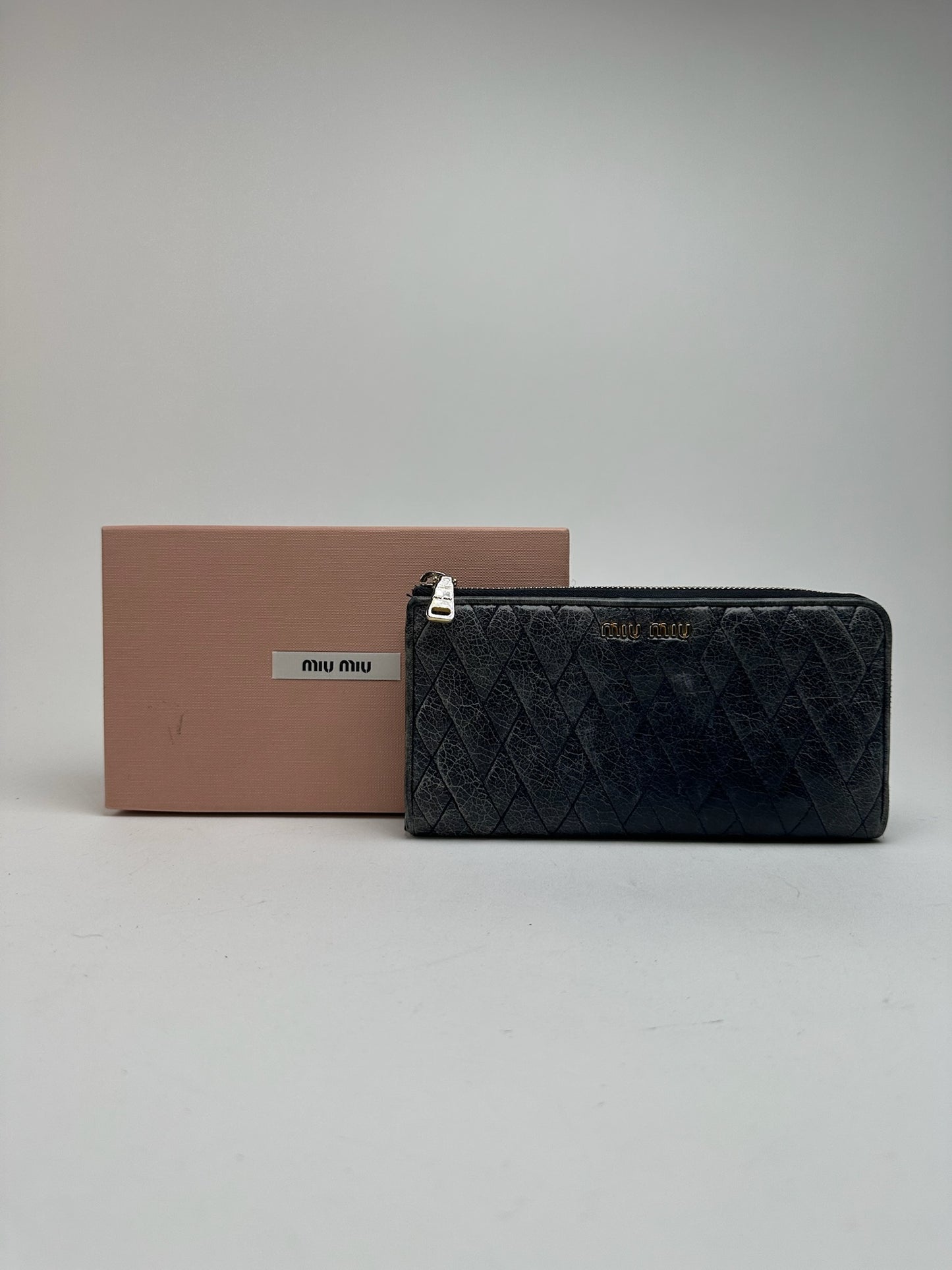 Vintage Miu Miu leather wallet
