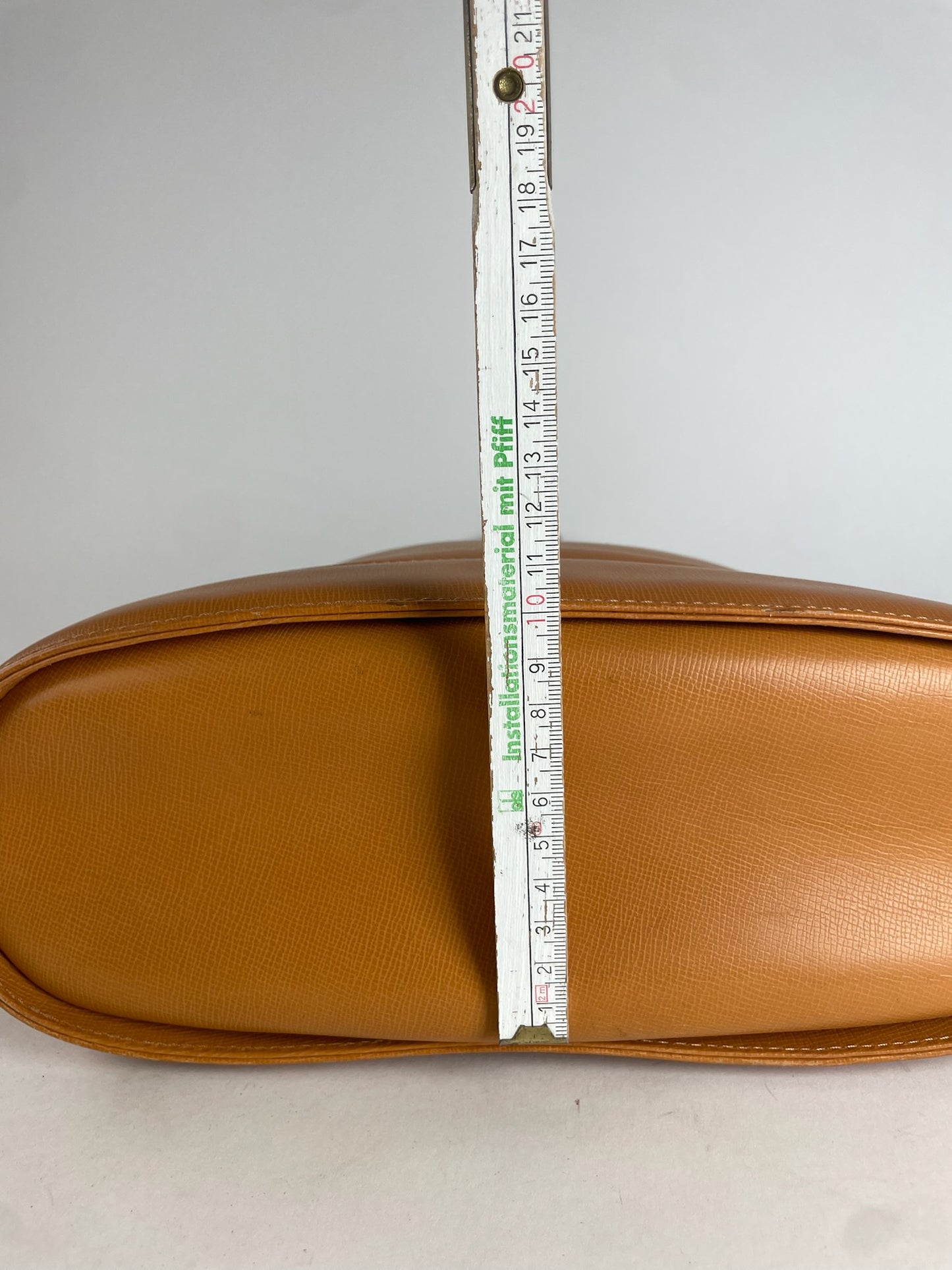 Vintage Dior Leather Handbag Camel