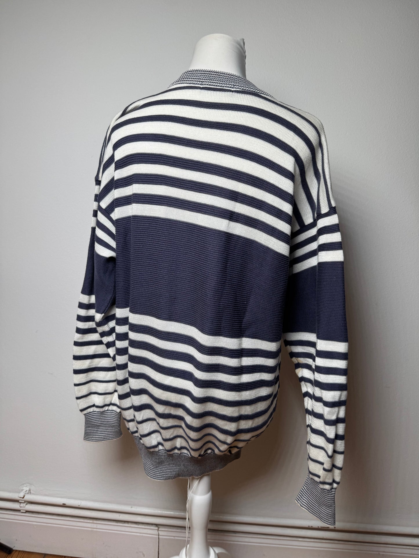 Vintage Dior Abstract Men’s Sweater Black White M