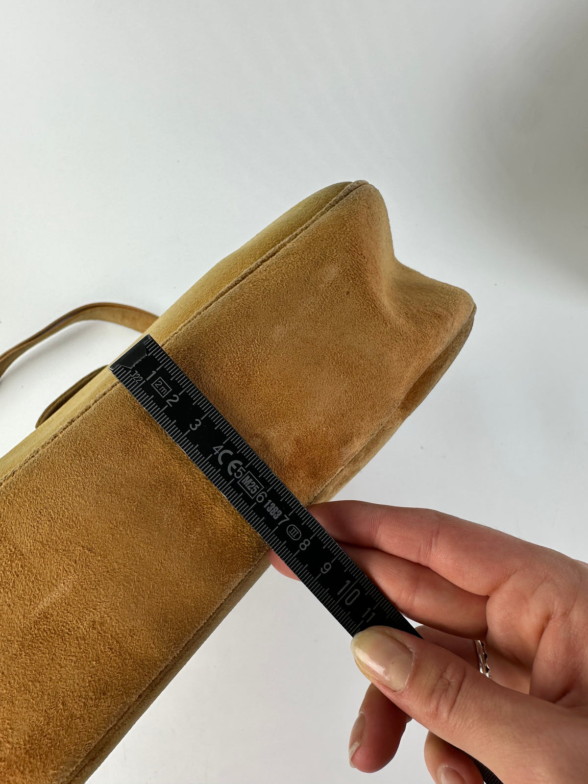 Vintage Salvatore Ferragamo Flap Crossbody Bag Late 1990s Tan Black