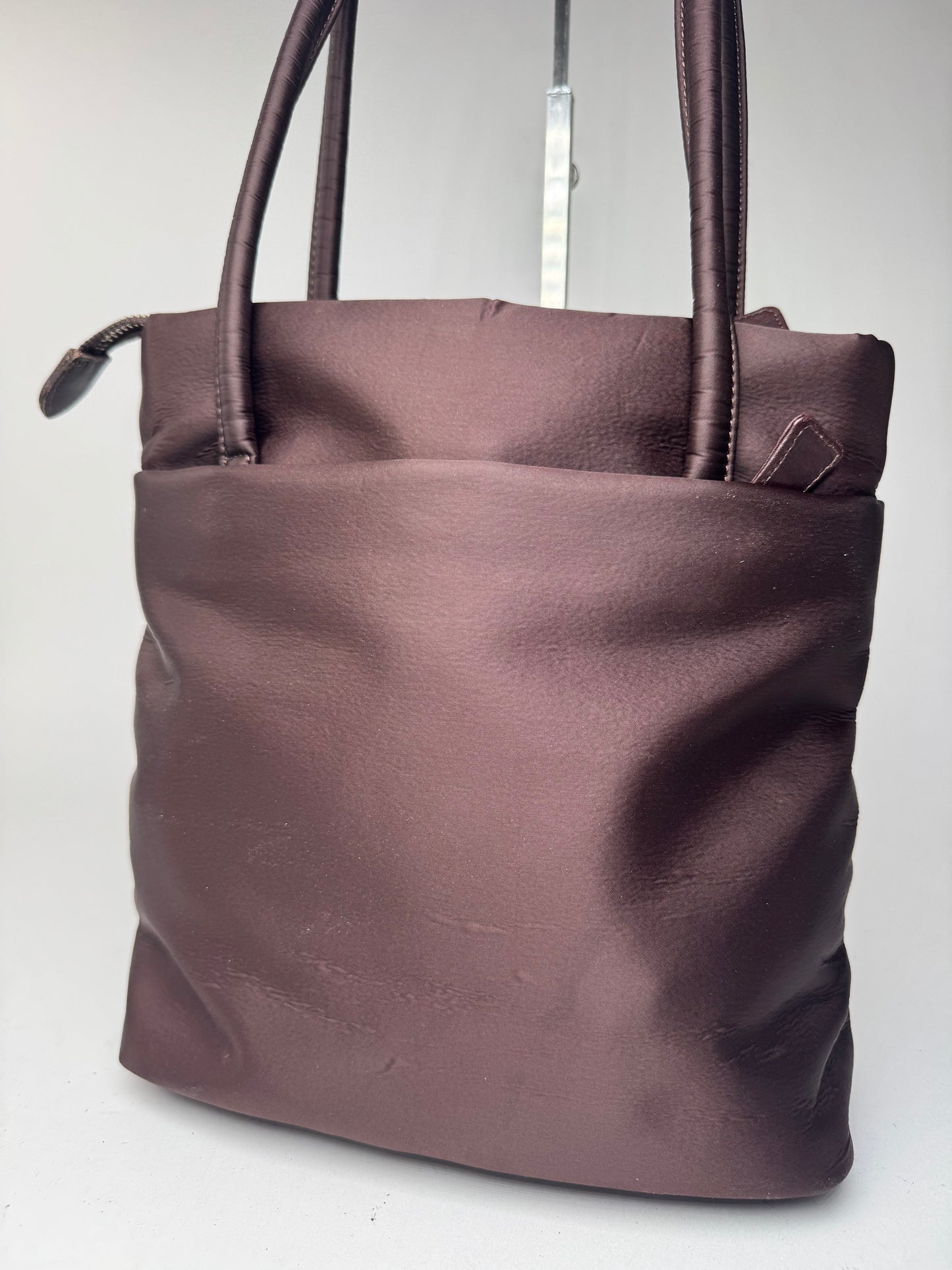 Sac vintage Issey Miyake en polyester violet