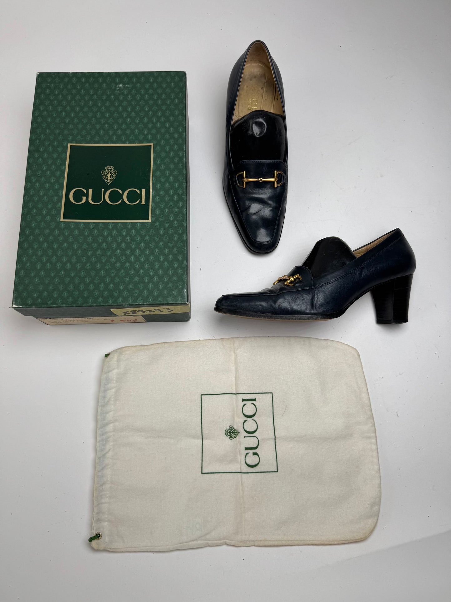 Vintage Gucci Horsebit Patent Leather Pumps 36,5