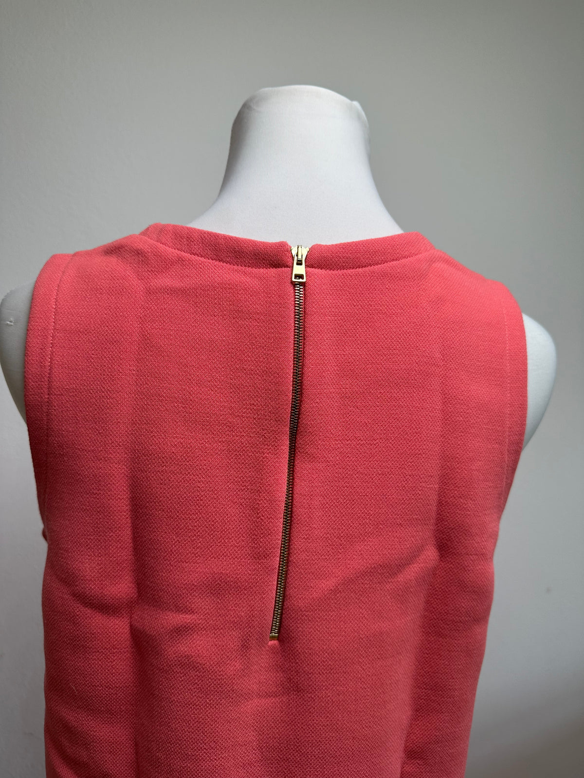 Vintage Marni Wool Shift Dress Coral Gold L