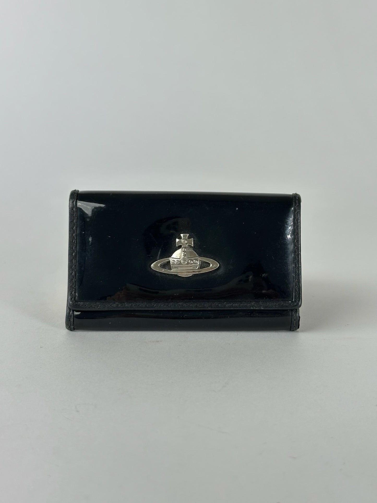 Vintage Vivienne Westwood Leather Key Holder black