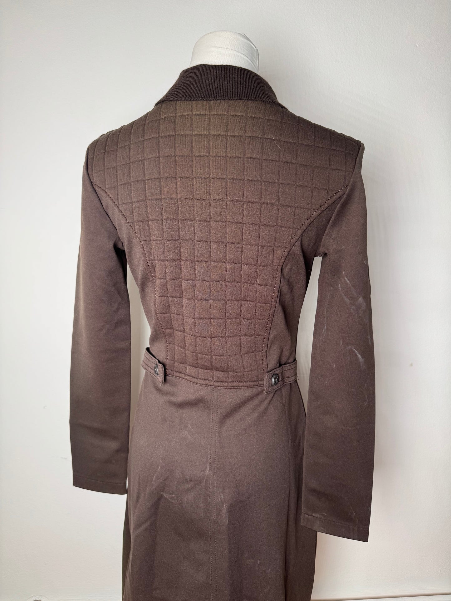 Vintage Fendi Polyester Coat Brown
