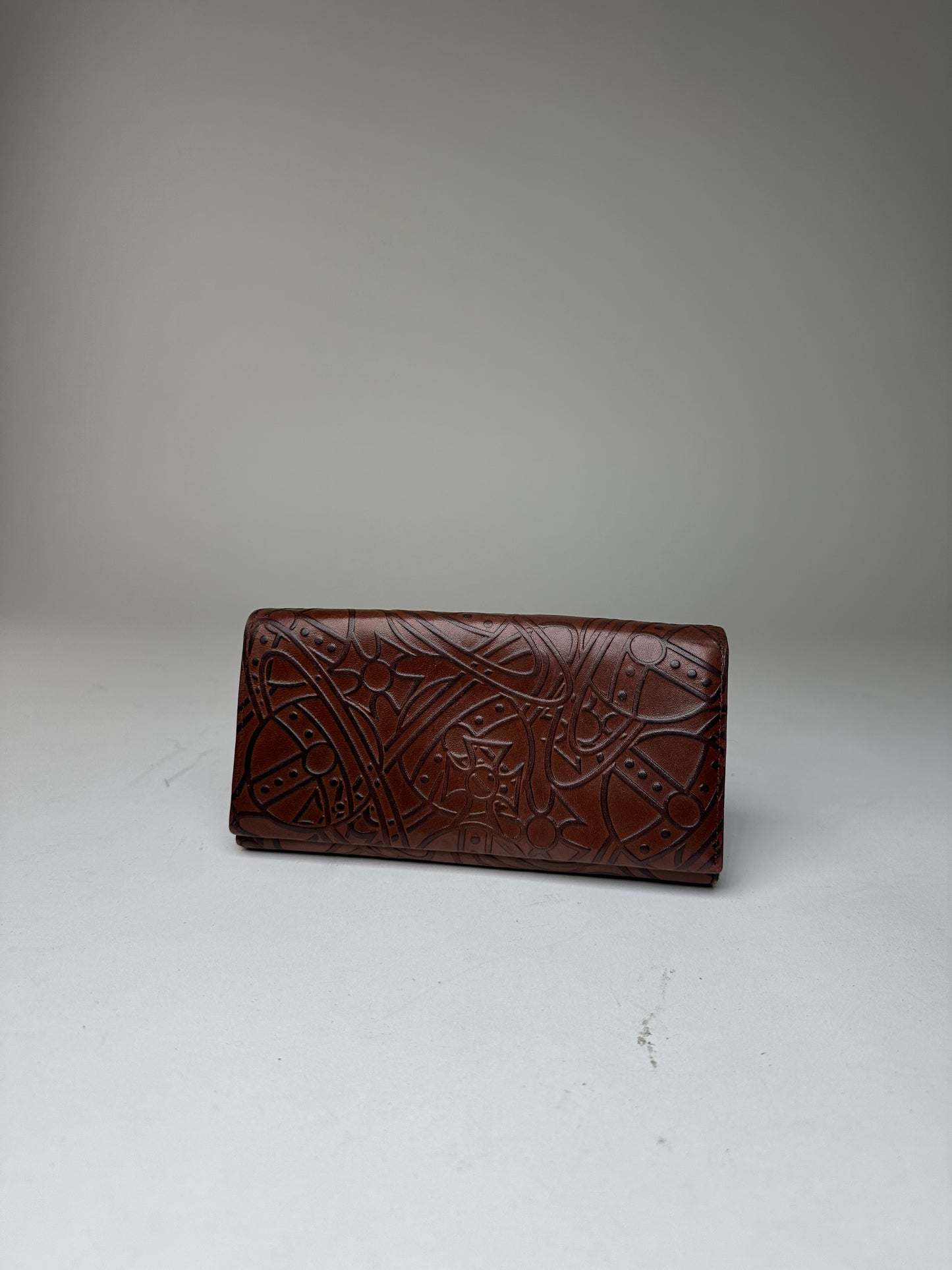 Vintage Vivienne Westwood Leather Wallet Brown