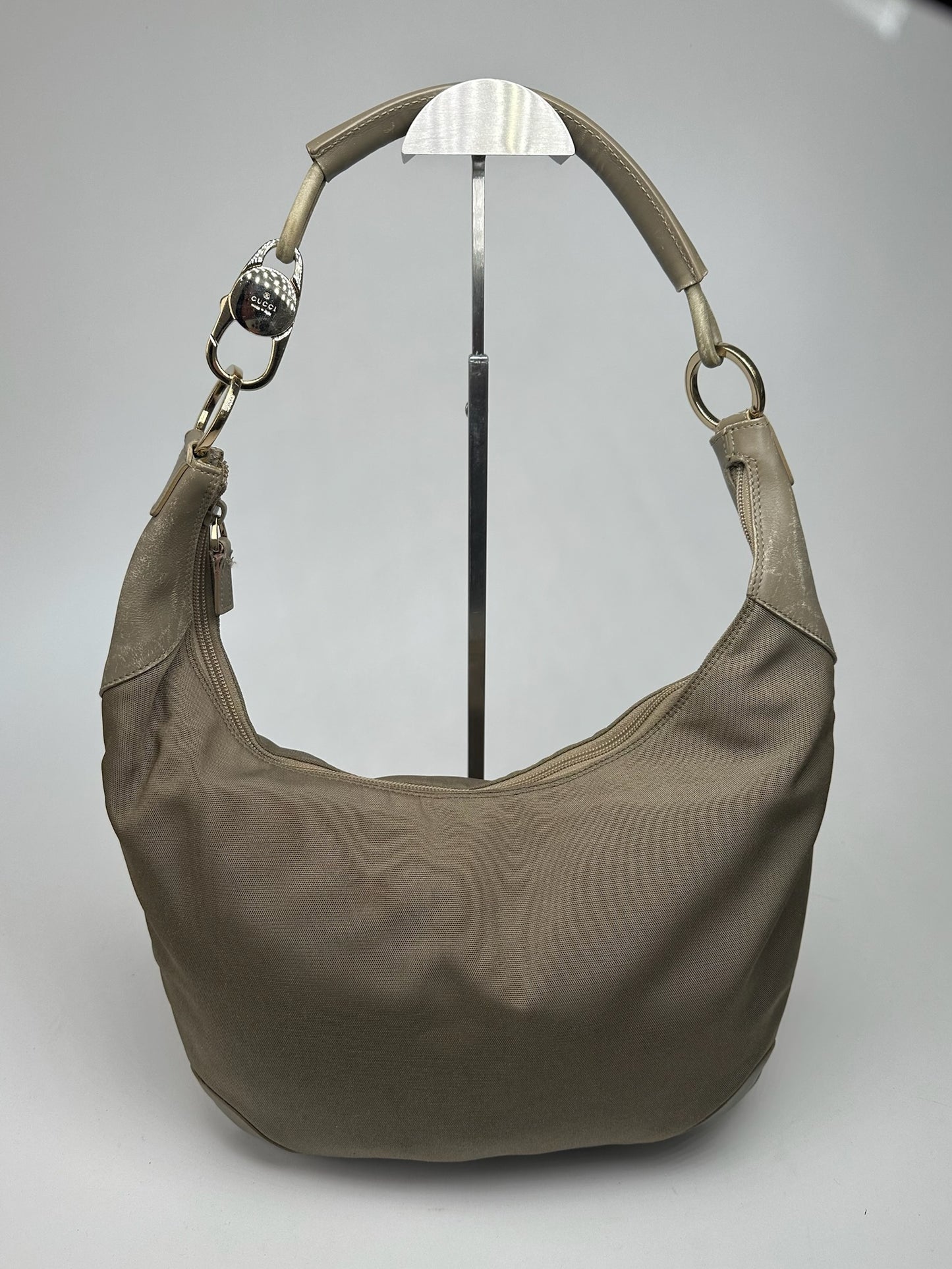 Vintage Gucci Bag Gold Beige