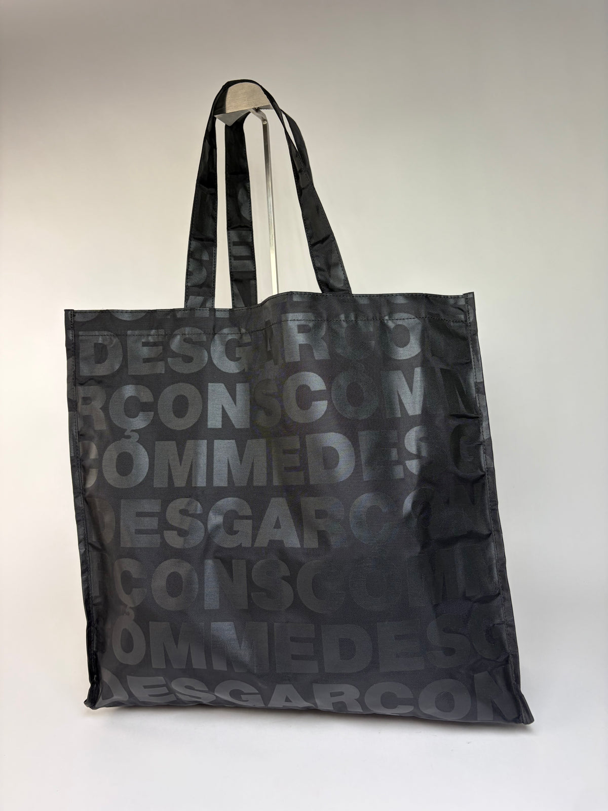 Vintage Comme des Garçons Black Nylon Market Tote