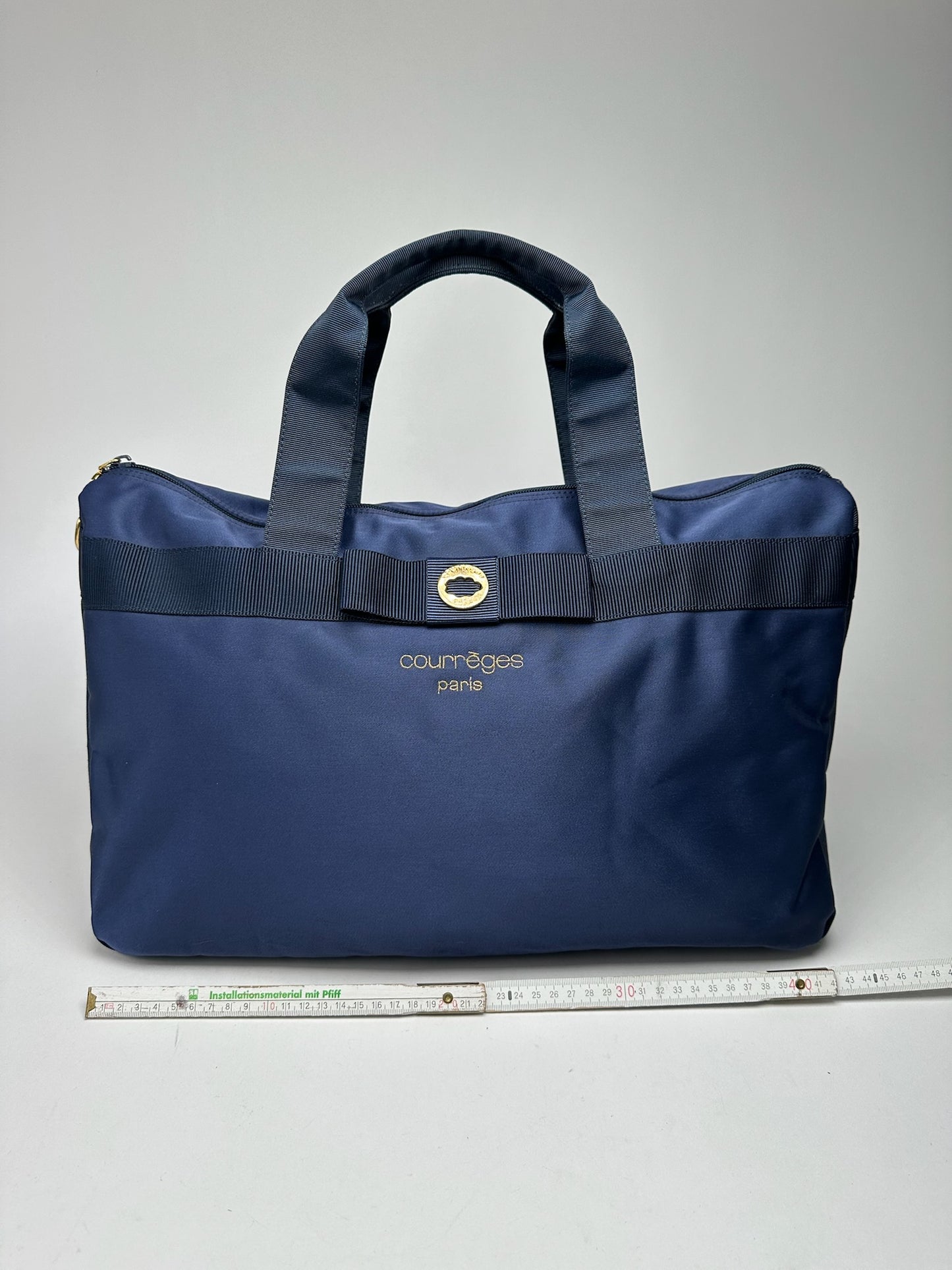 Vintage Courreges 2way Duffel Bag navy