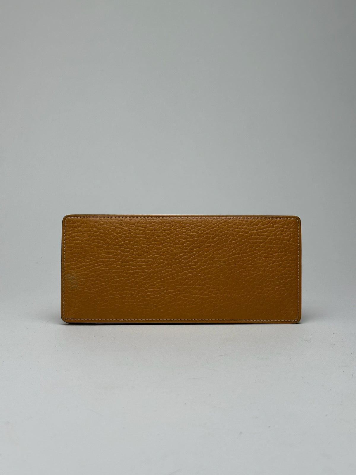 Étui en cuir vintage Loewe jaune