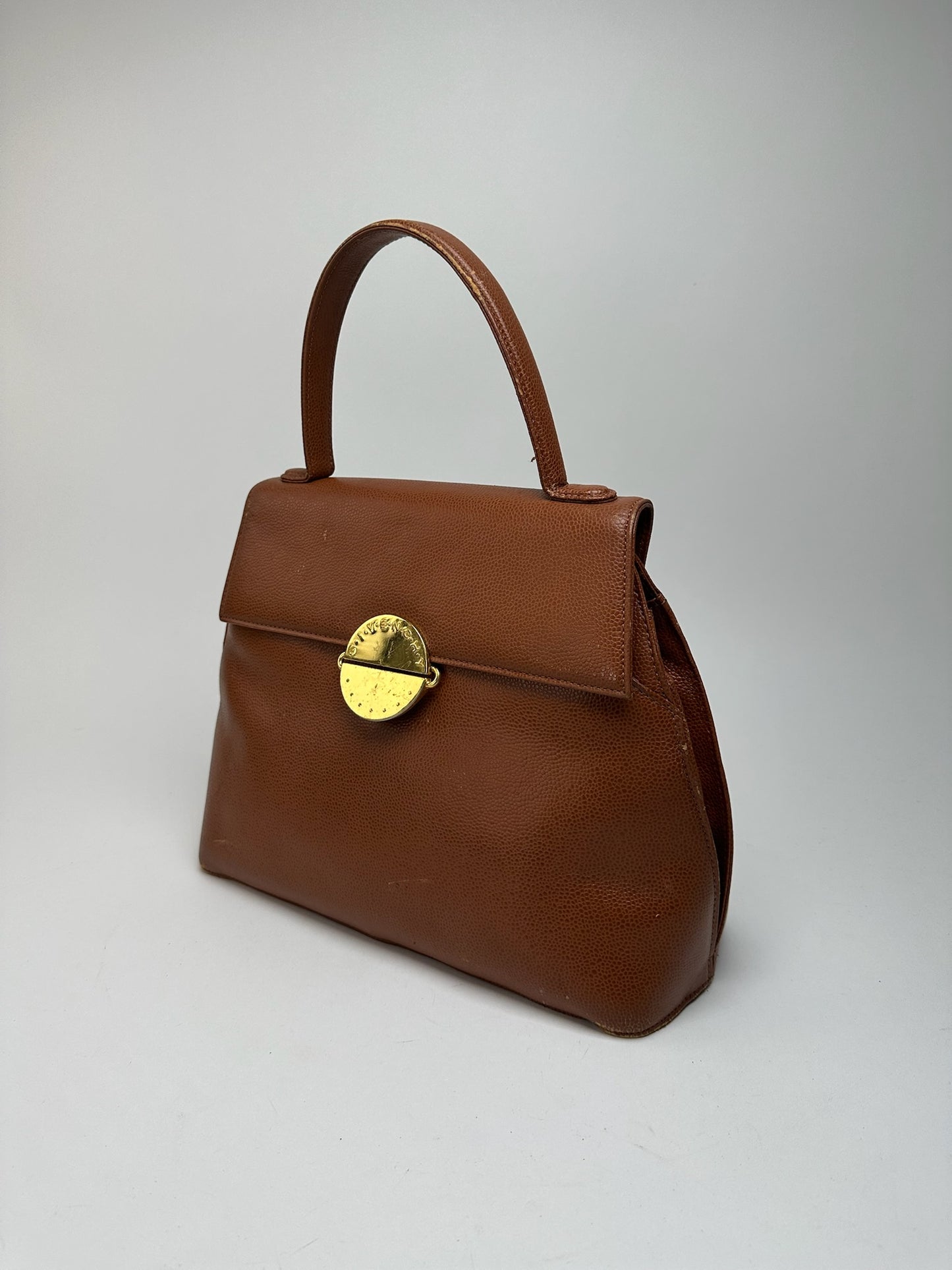 Sac vintage en cuir marron Givenchy