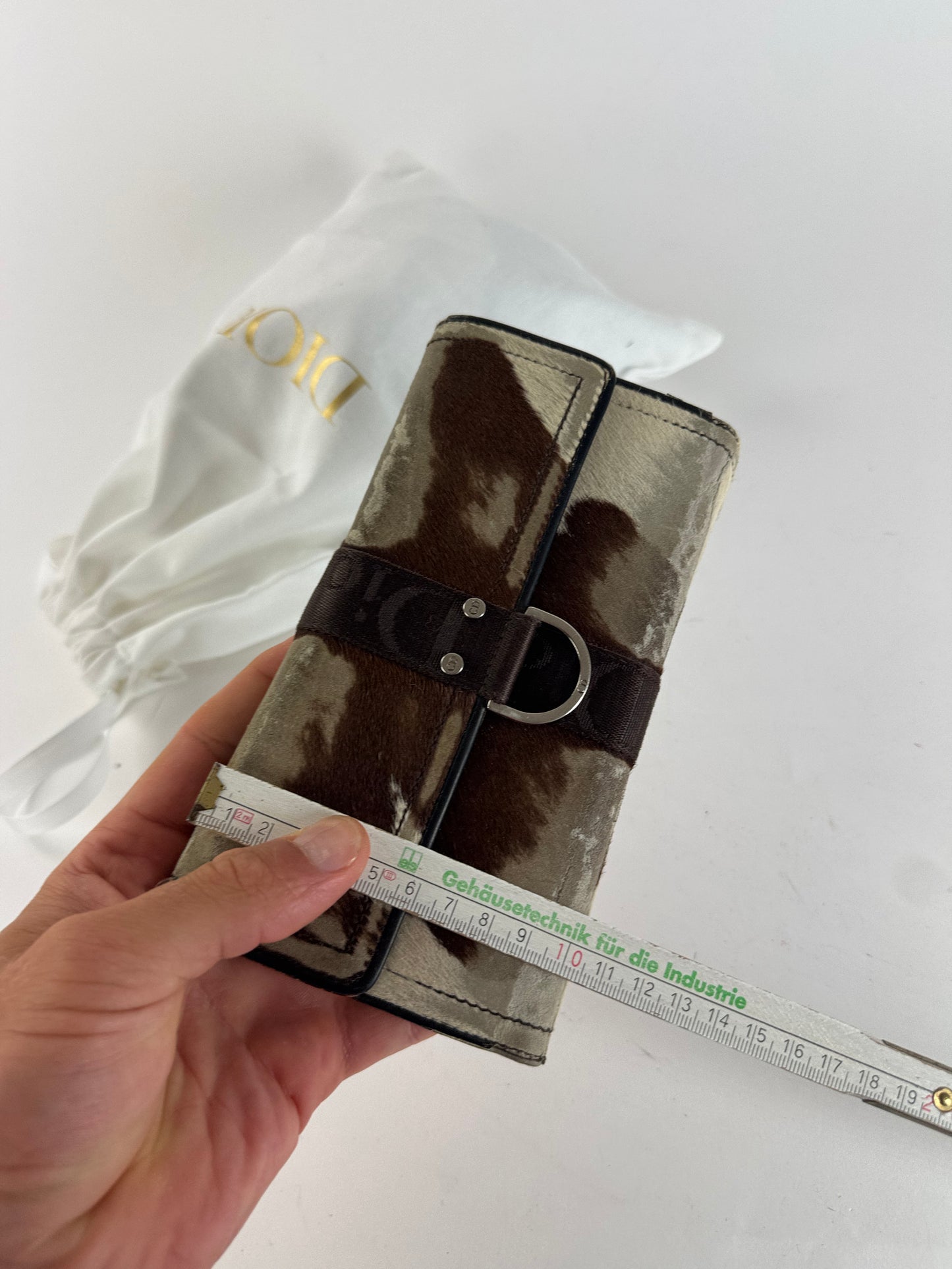 Vintage Dior fur wallet