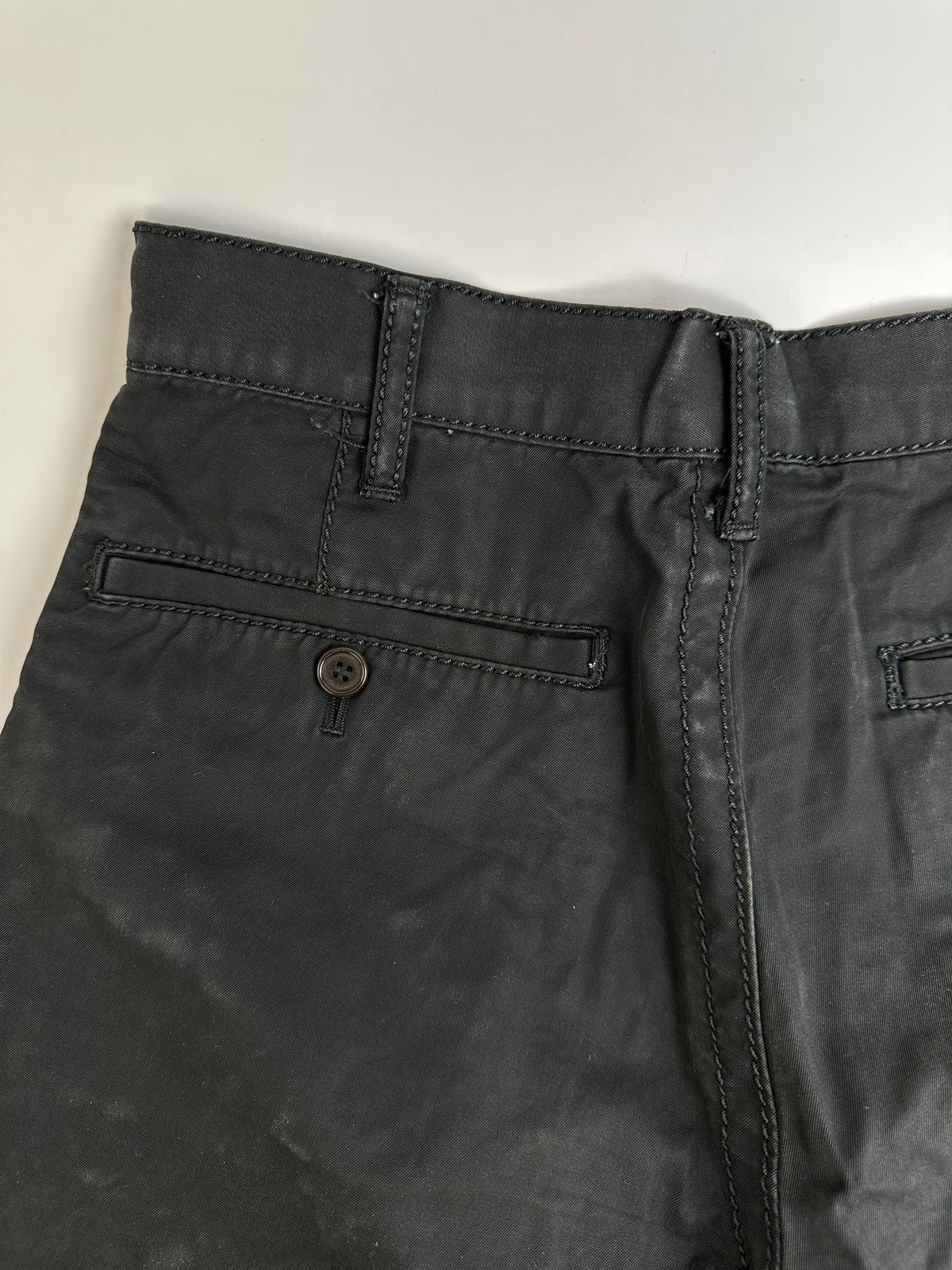 Vintage Comme des Garçons Cotton Blend Pants Black S