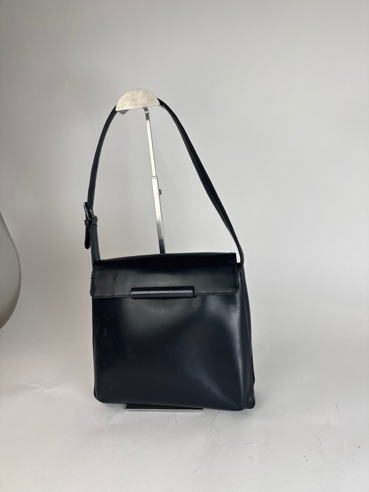 Vintage Givenchy Leather Handbag Black