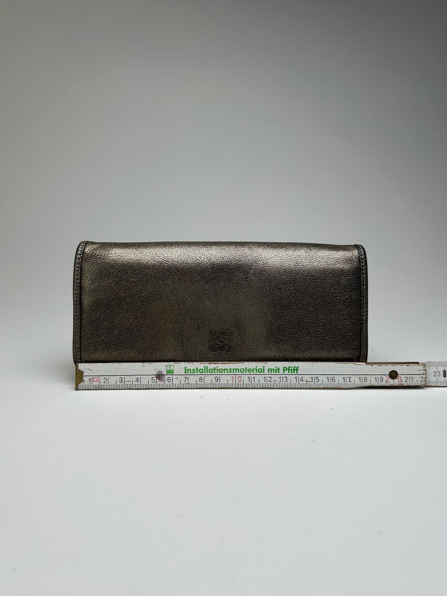Vintage Loewe Madrid Leather wallet Silver