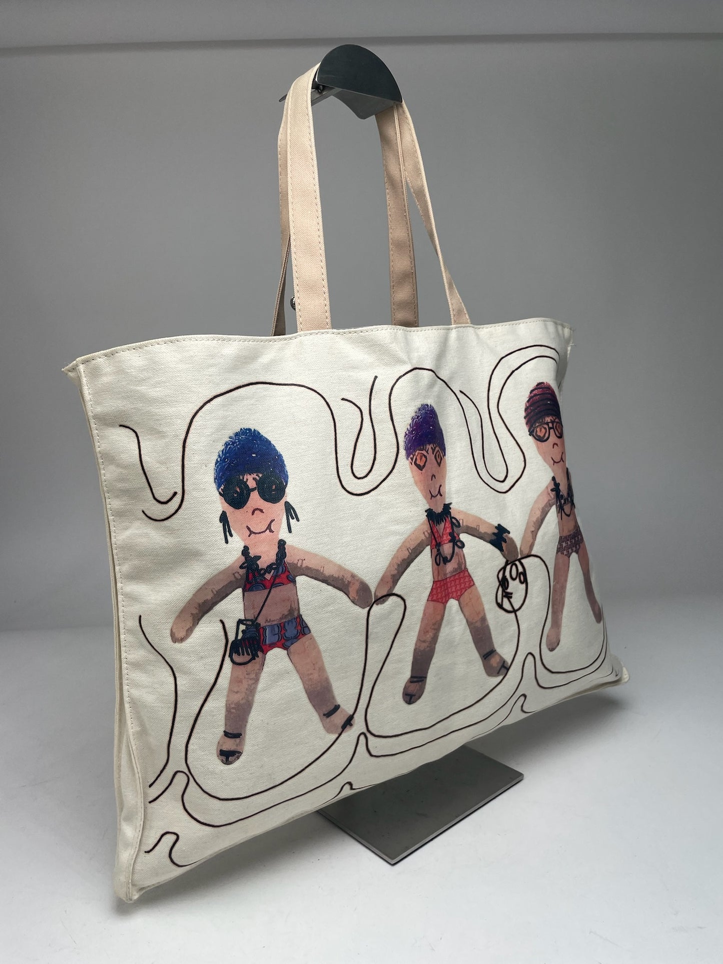 Vintage Marni Canvas Shopper Bag