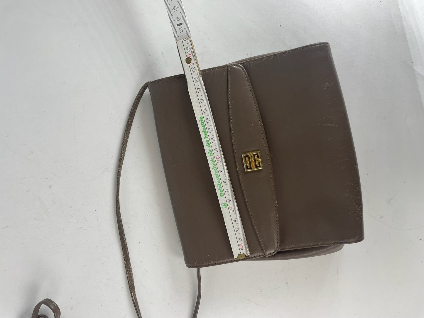 Vintage Givenchy 4G Leather Bag Brown