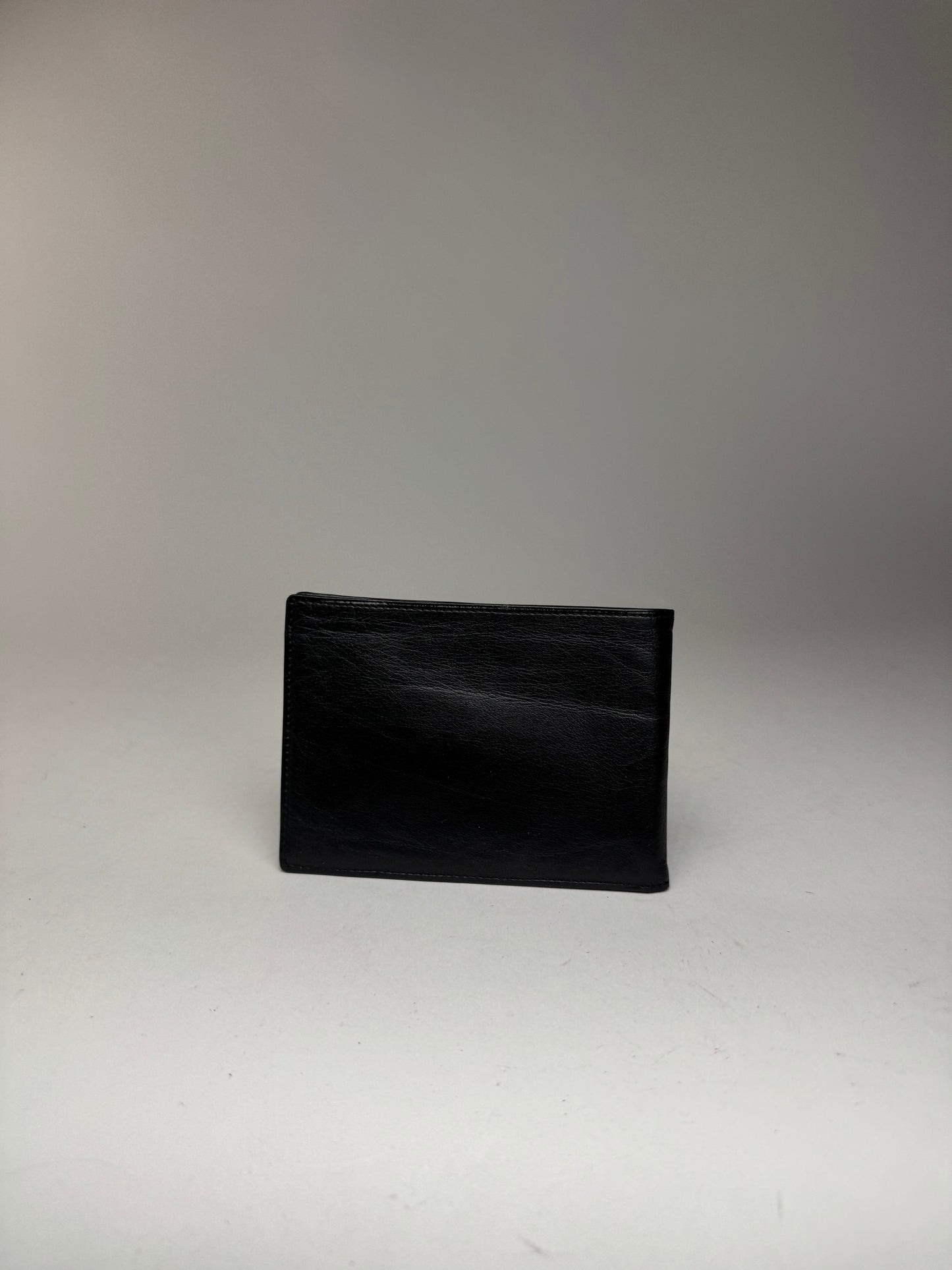 Vintage Loewe Madrid Flapable leather wallet black