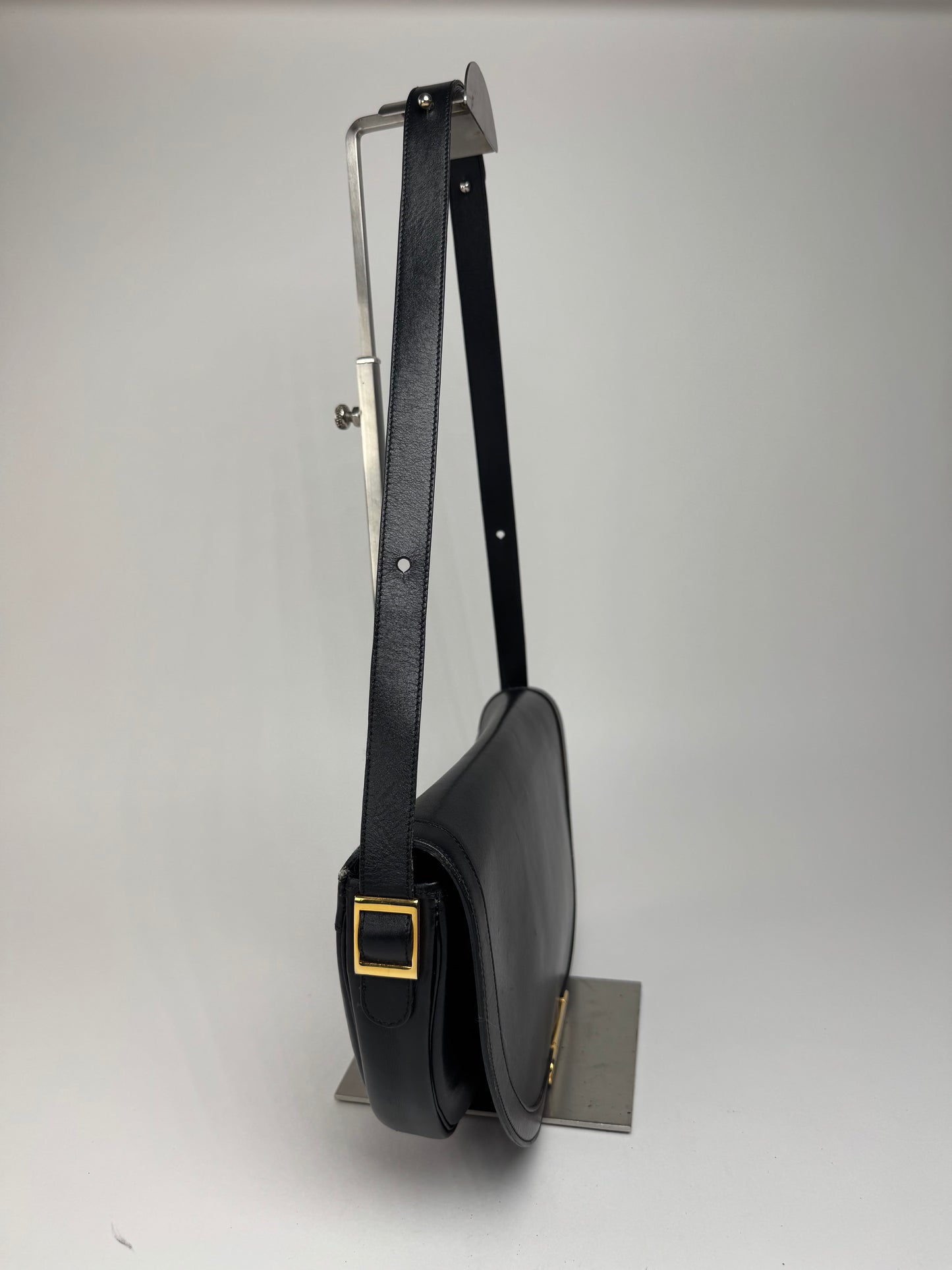 Sac Dior vintage en cuir noir