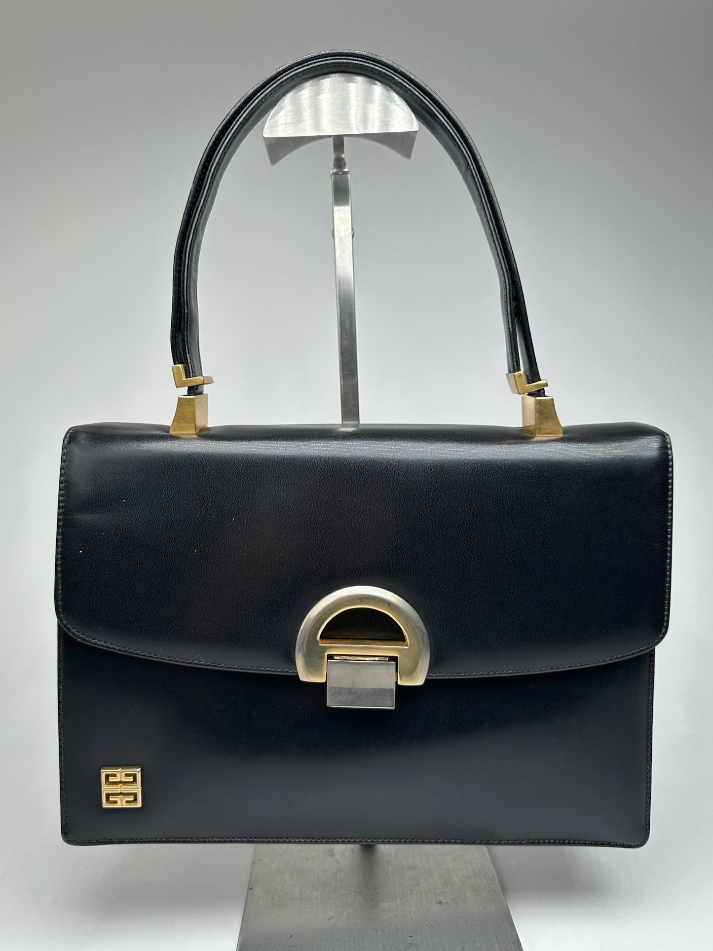 Vintage Givenchy 2Way Leather Bag black