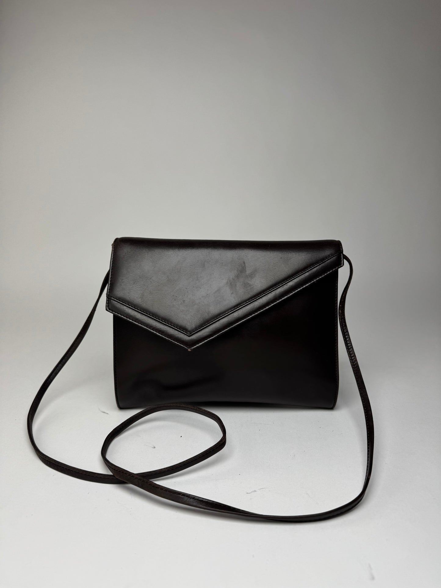 Vintage Loewe Madrid Leather bag brown