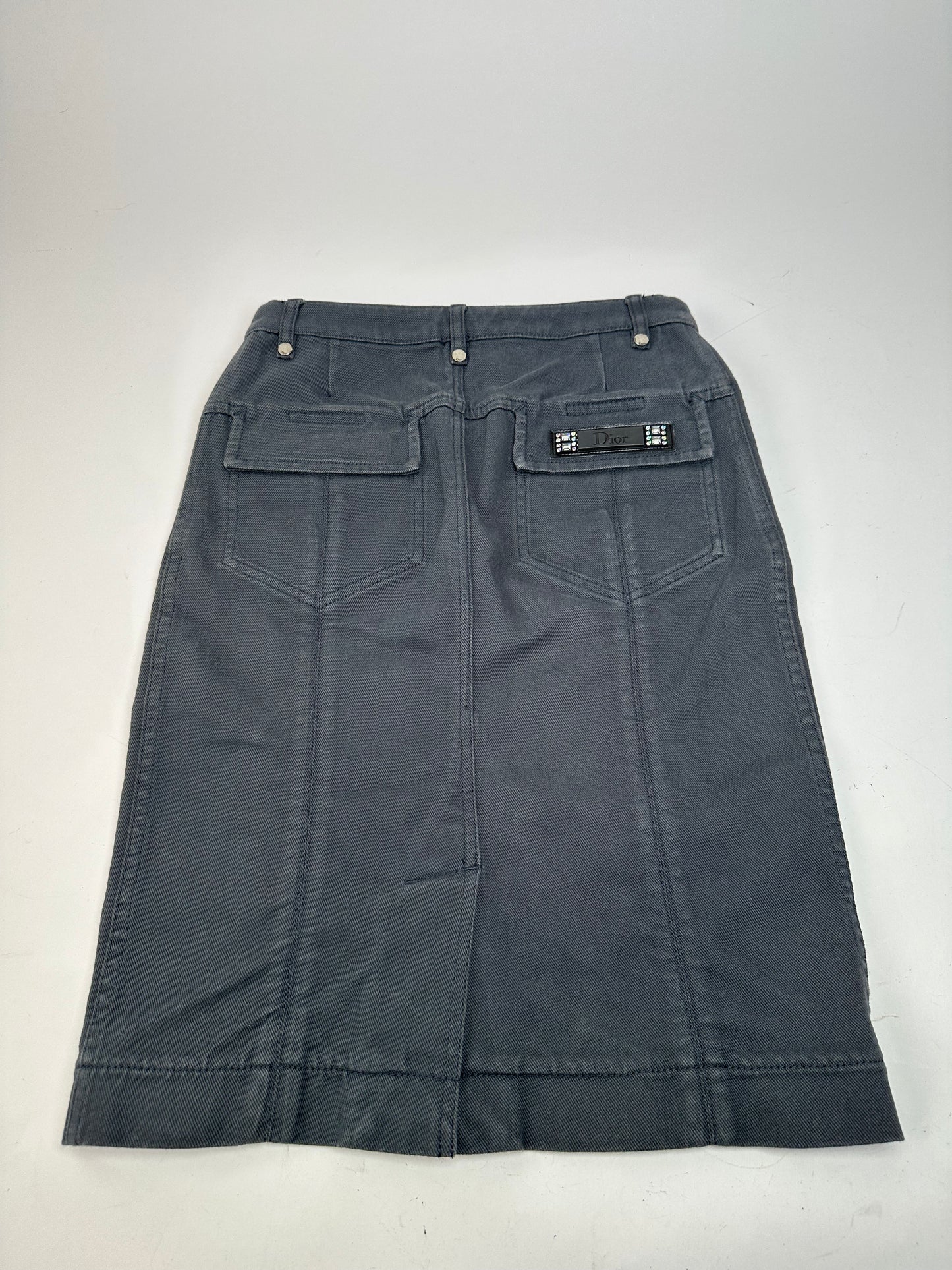 Vintage Dior Denim Scarf 32/XXS