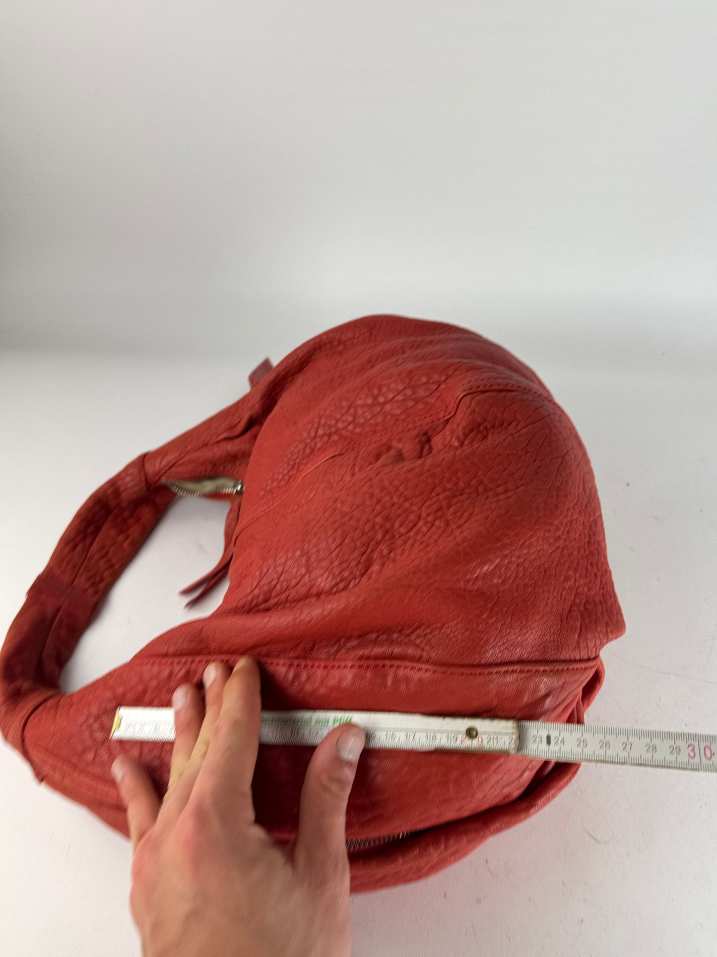 Vintage Givenchy Leather Handbag Red