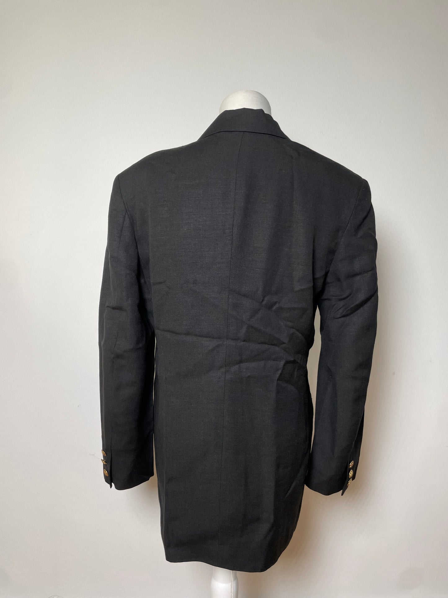 Vintage Dior Wool Blend Blazer Black S