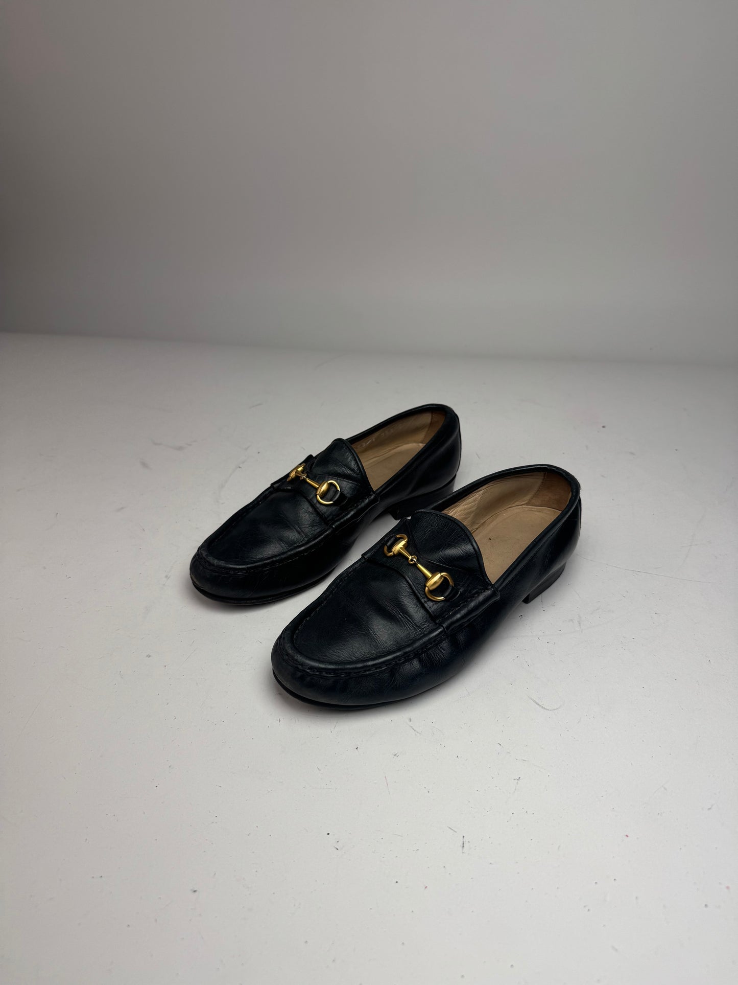 Vintage Gucci Leather Loafer Black EU35,5