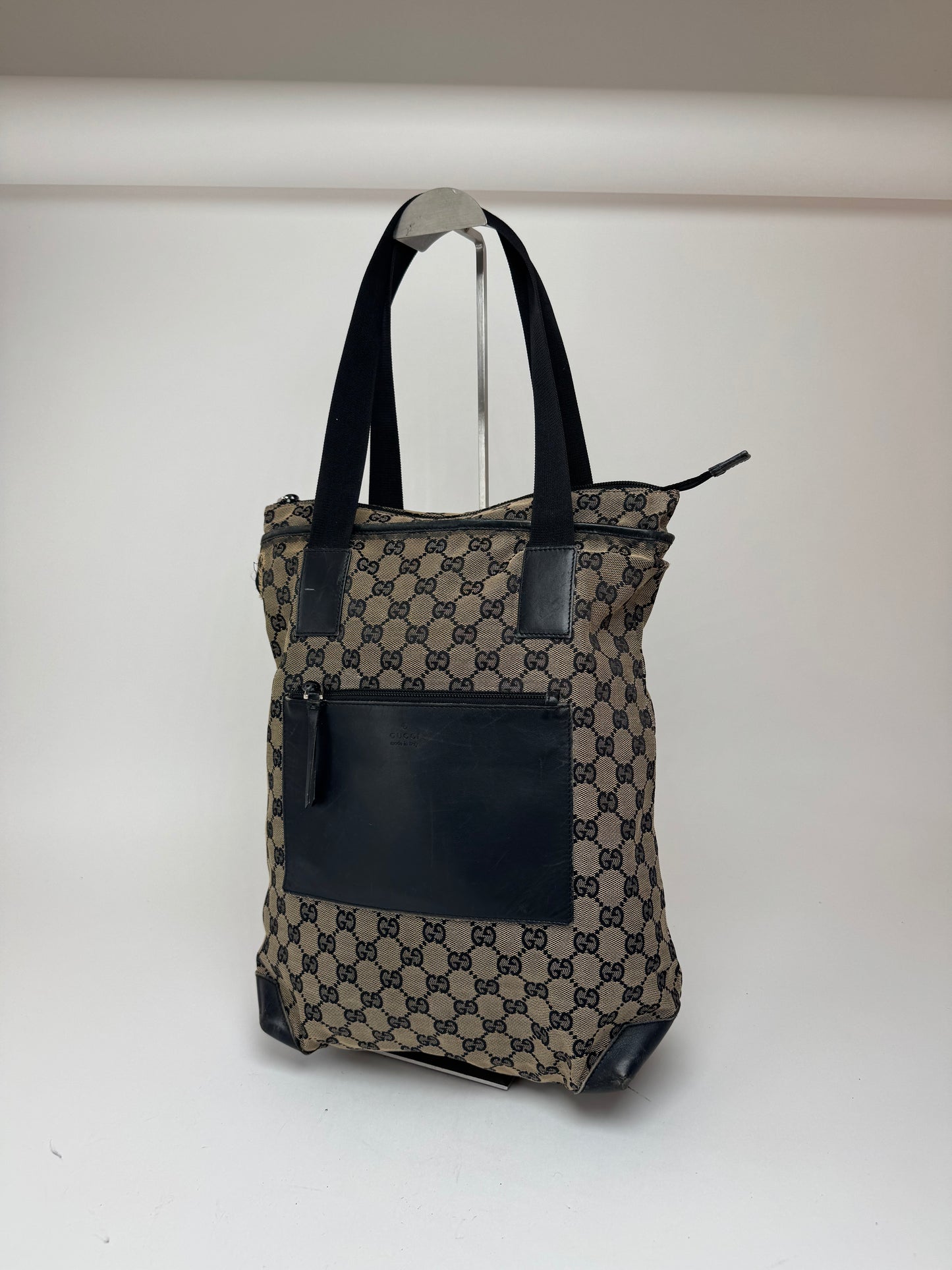 Sac Gucci Monogram Vintage beige marron