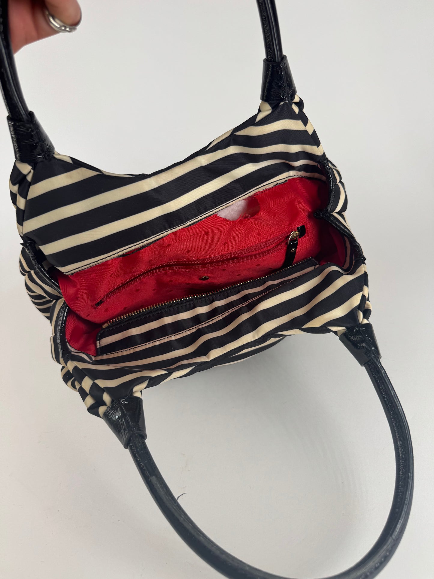 Vintage Kate Spade Canvas bag Striped