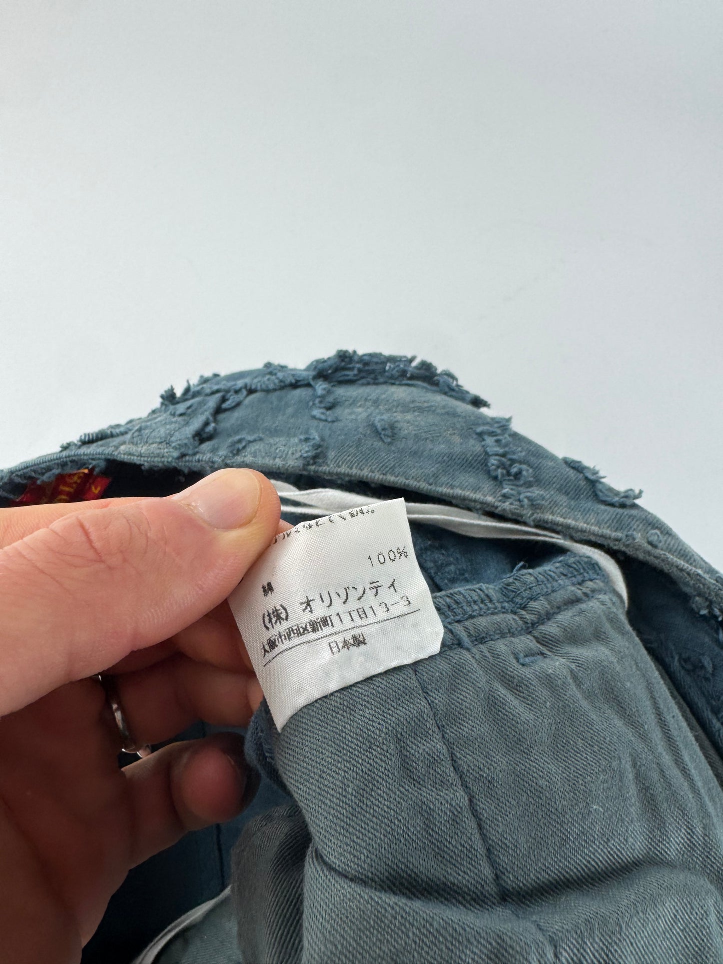 Vintage Vivienne Westwood Abstract 3/4 Pants Navy M