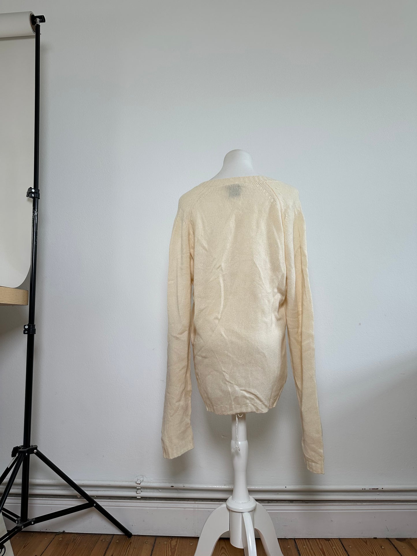 Vintage Gucci Cotton Sweater Cream M