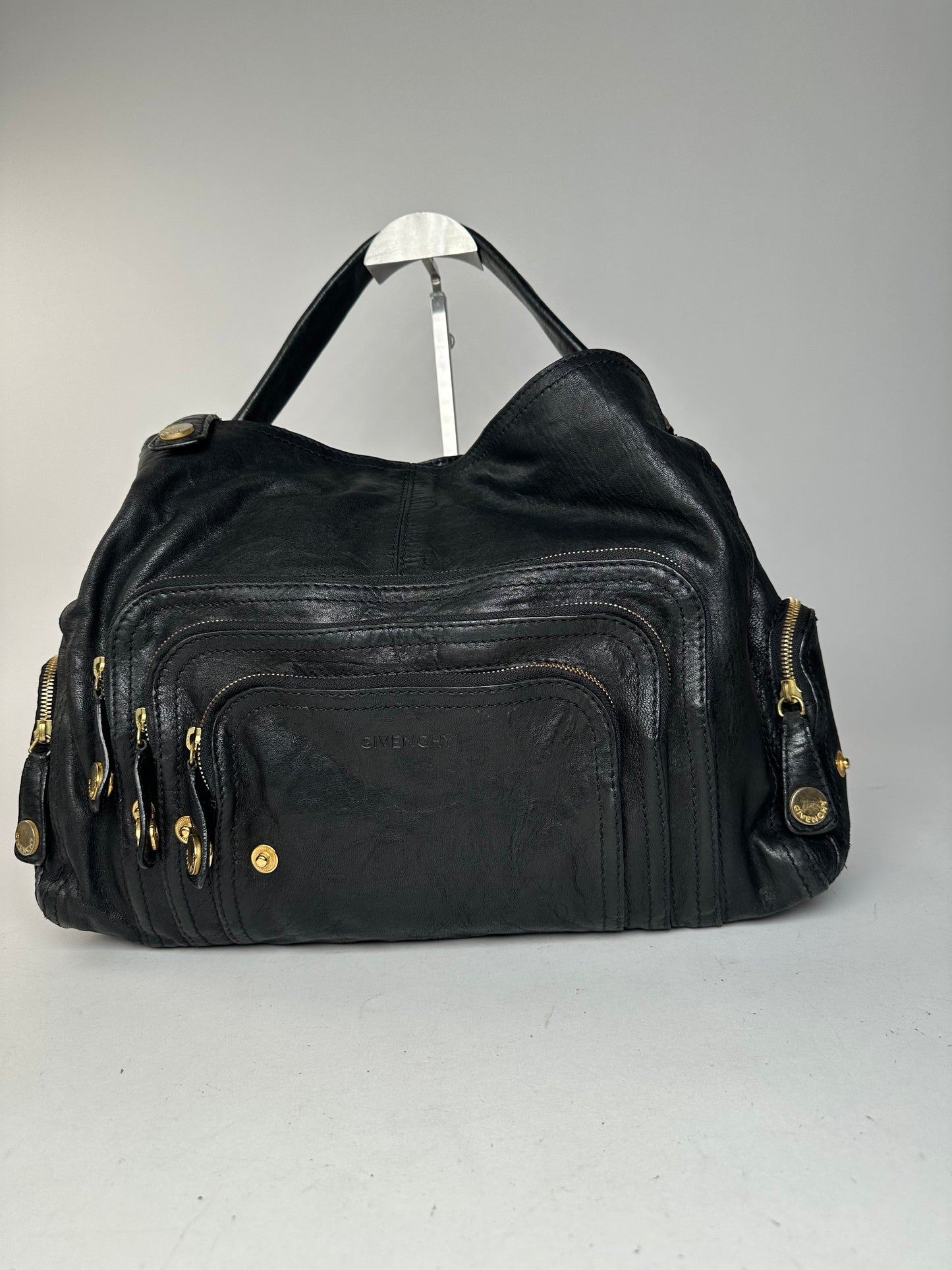 Vintage Givenchy Leather Handbag Black