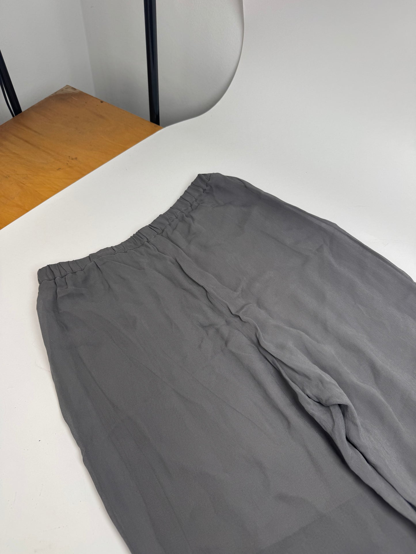 Vintage Issey Miyake Pleated Pants Grey
