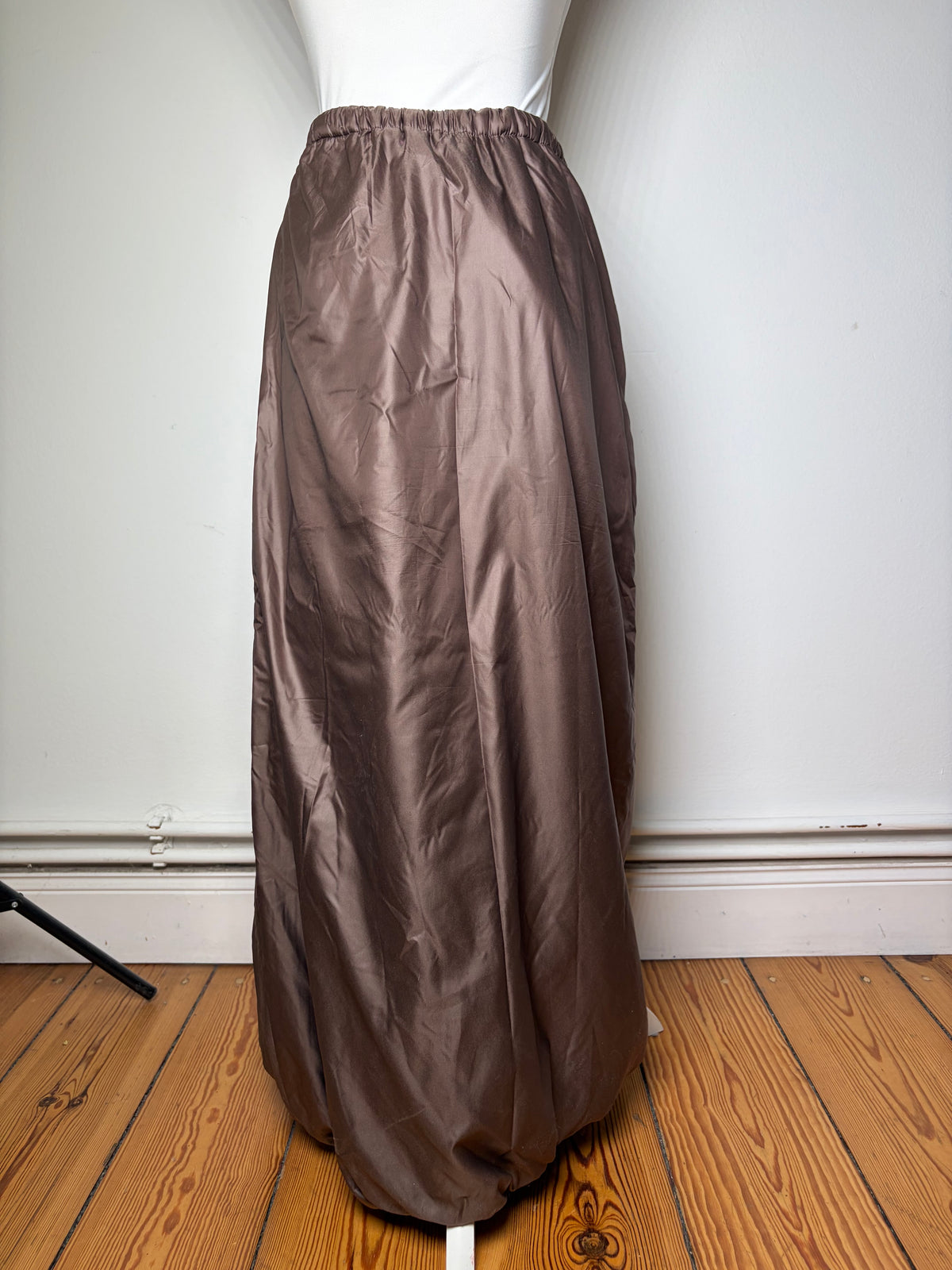Vintage Issey Miyake Maxi Skirt Brown M