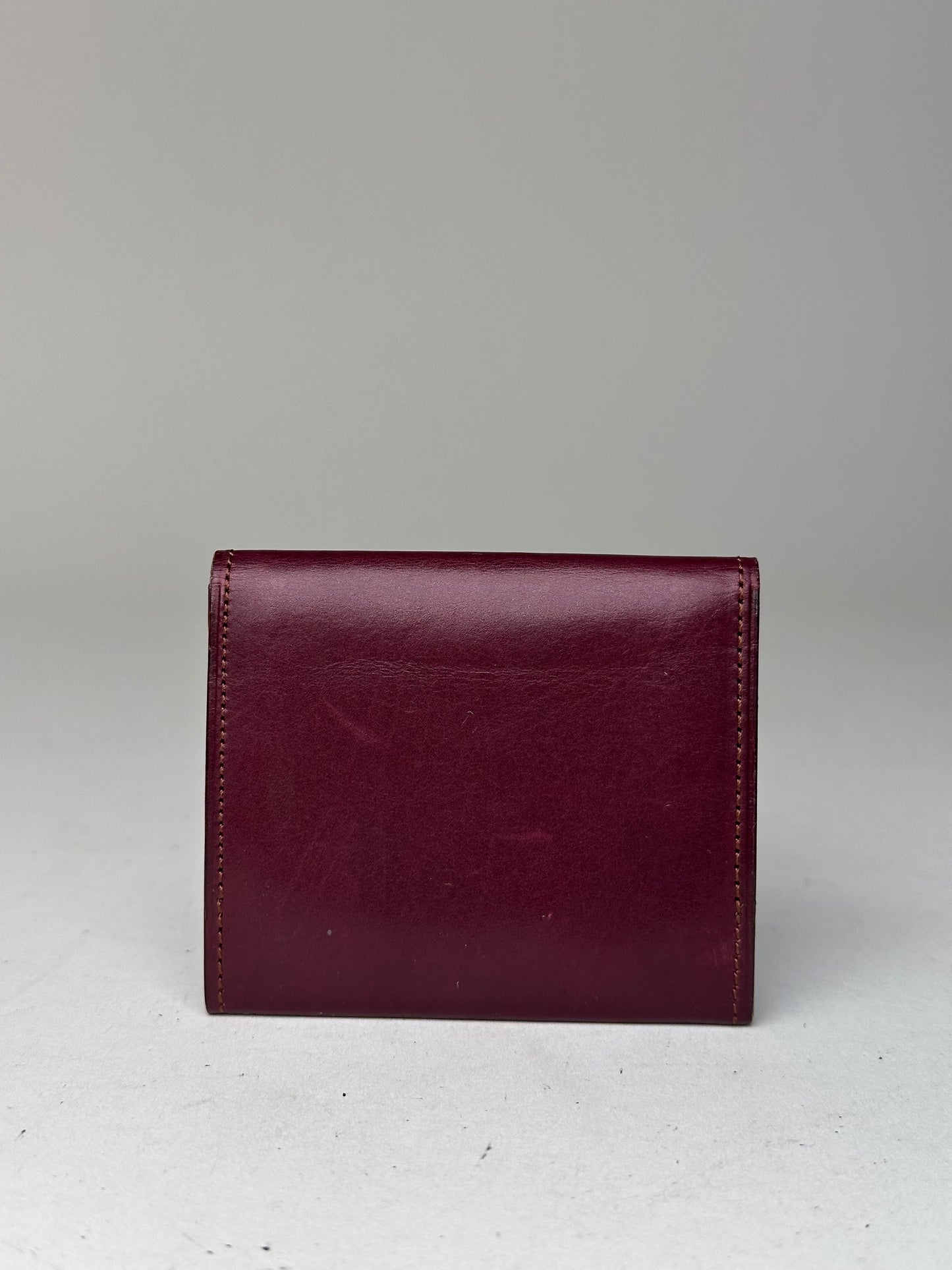 Vintage Yves Saint Laurent Leather Purse Purple