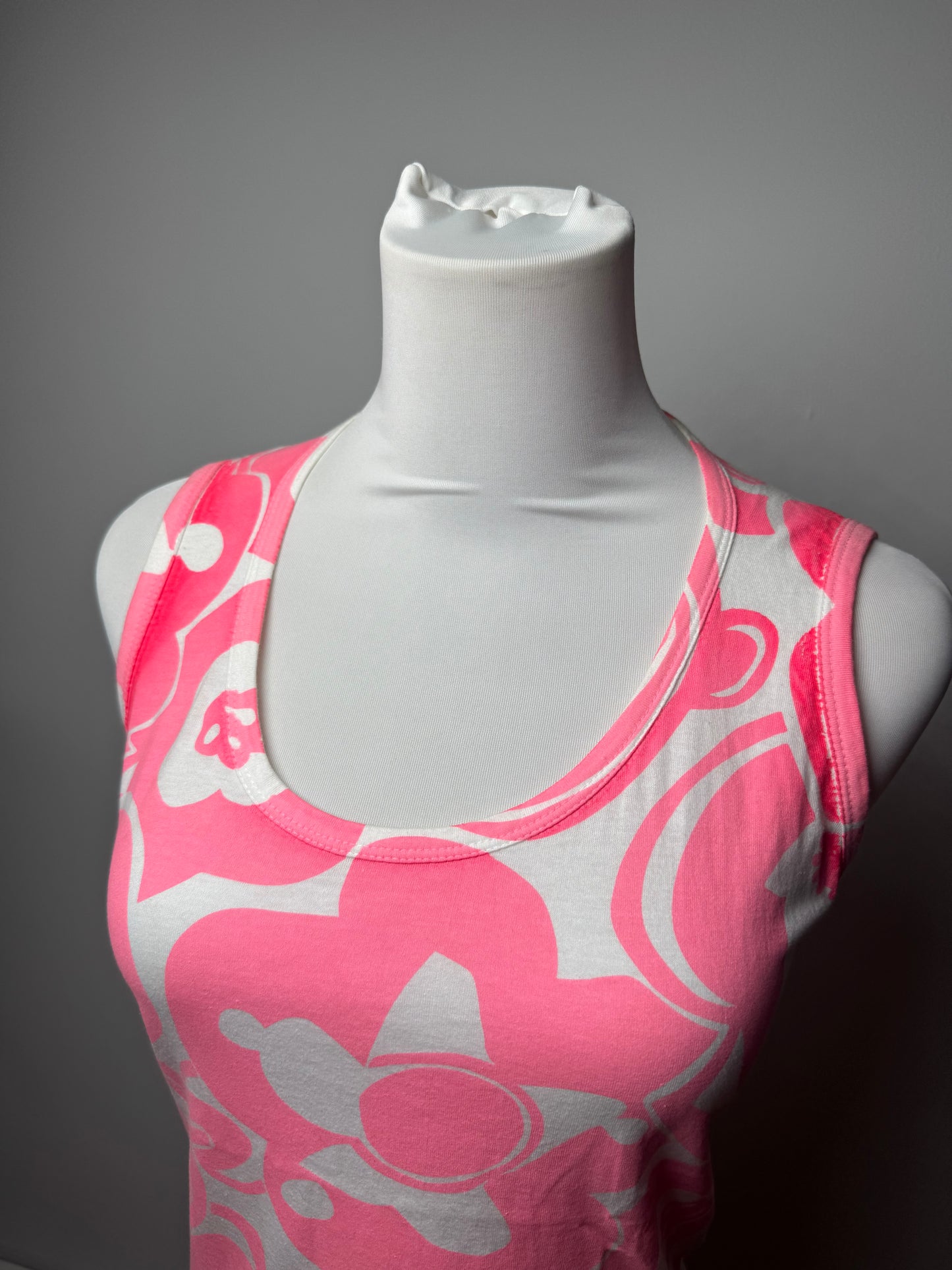 Vintage Marni Top Pink White M