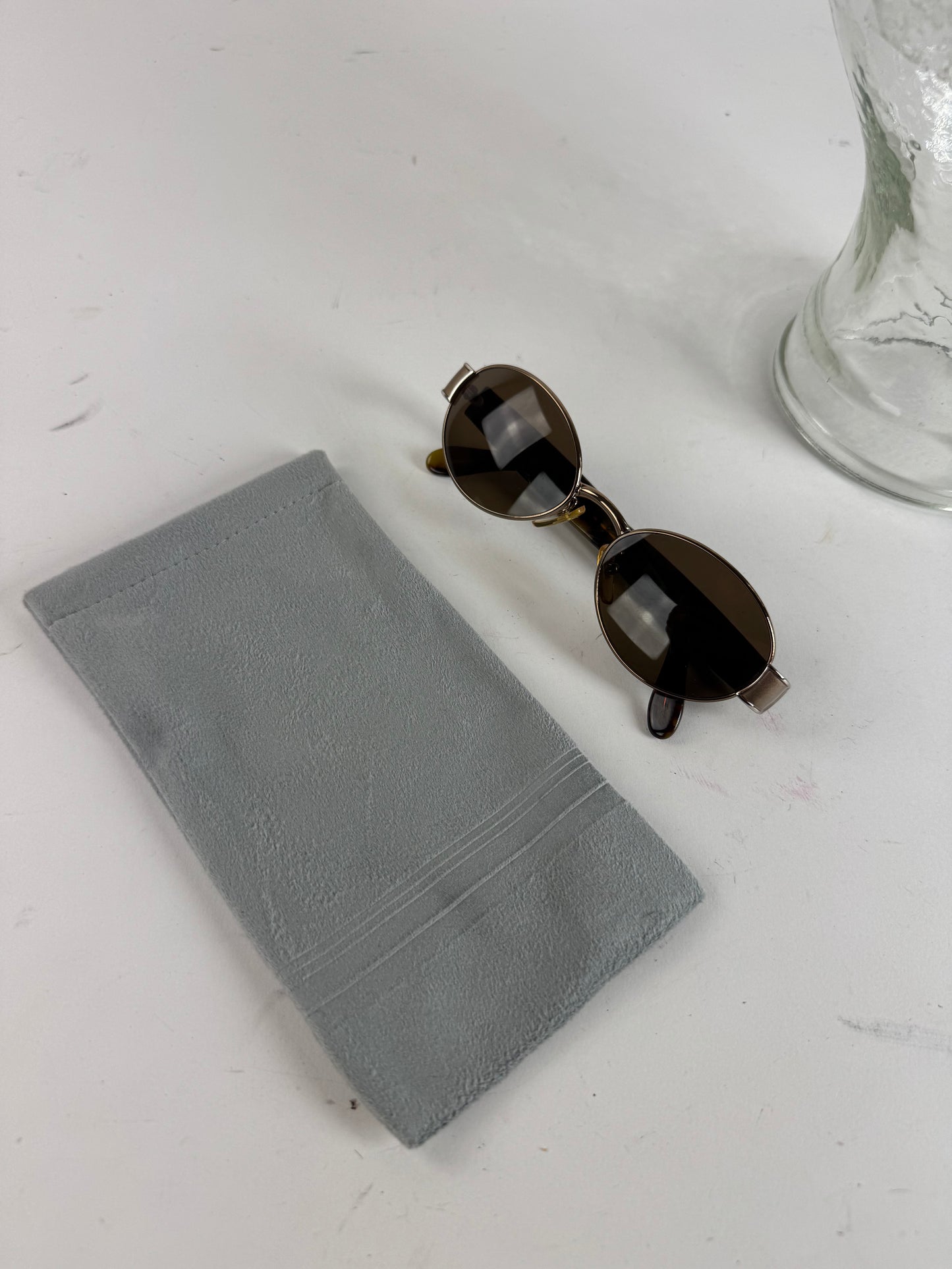 Vintage Fendi Sunglasses black gold