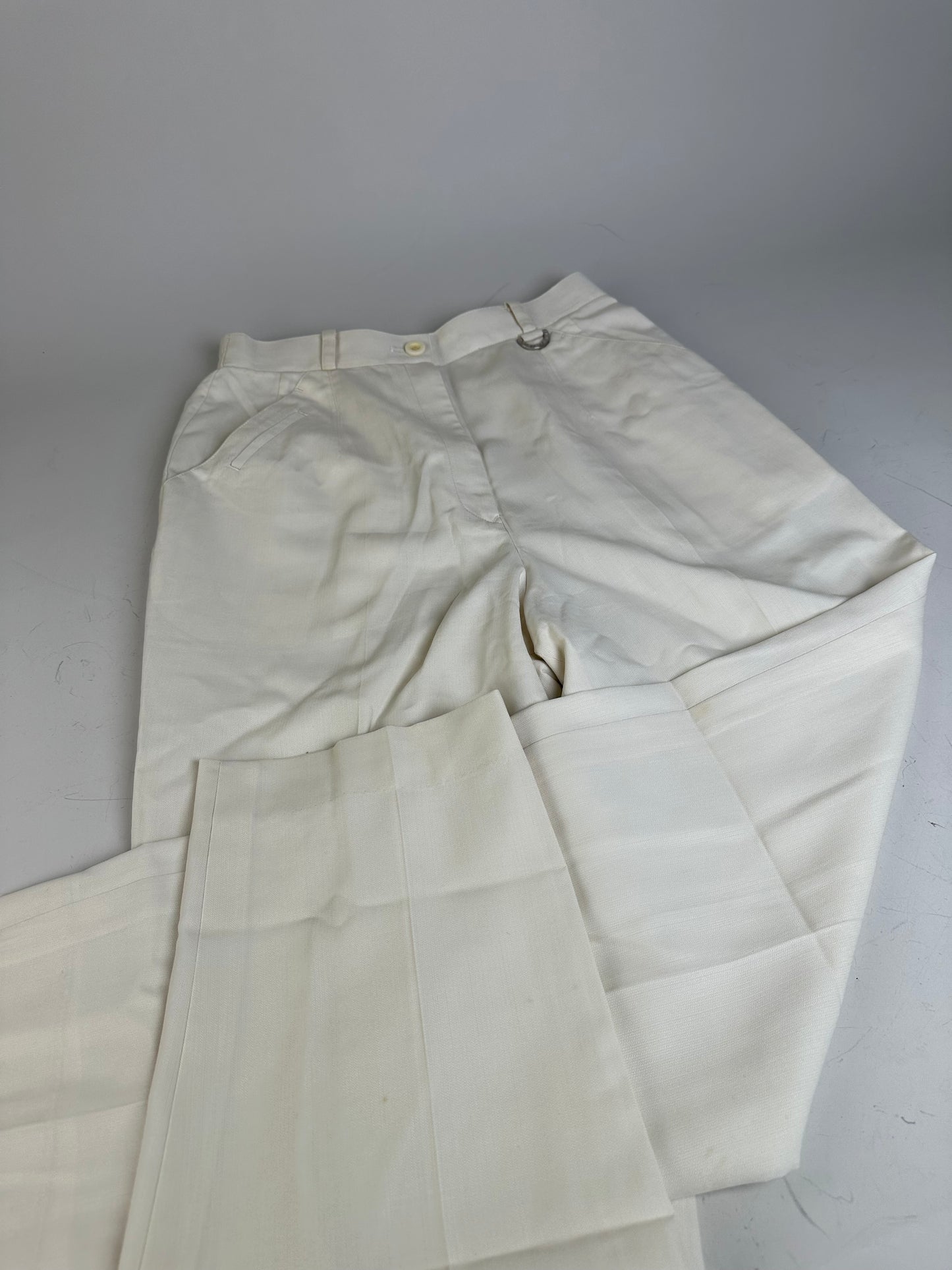 Vintage Dior Tailored Pants Off-White M