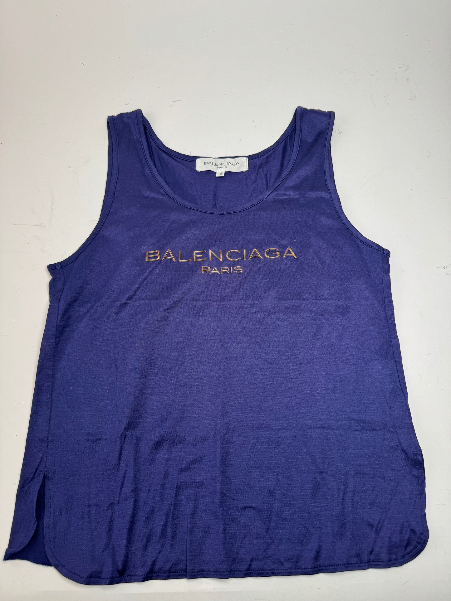 Haut vintage en toile Balenciaga violet M