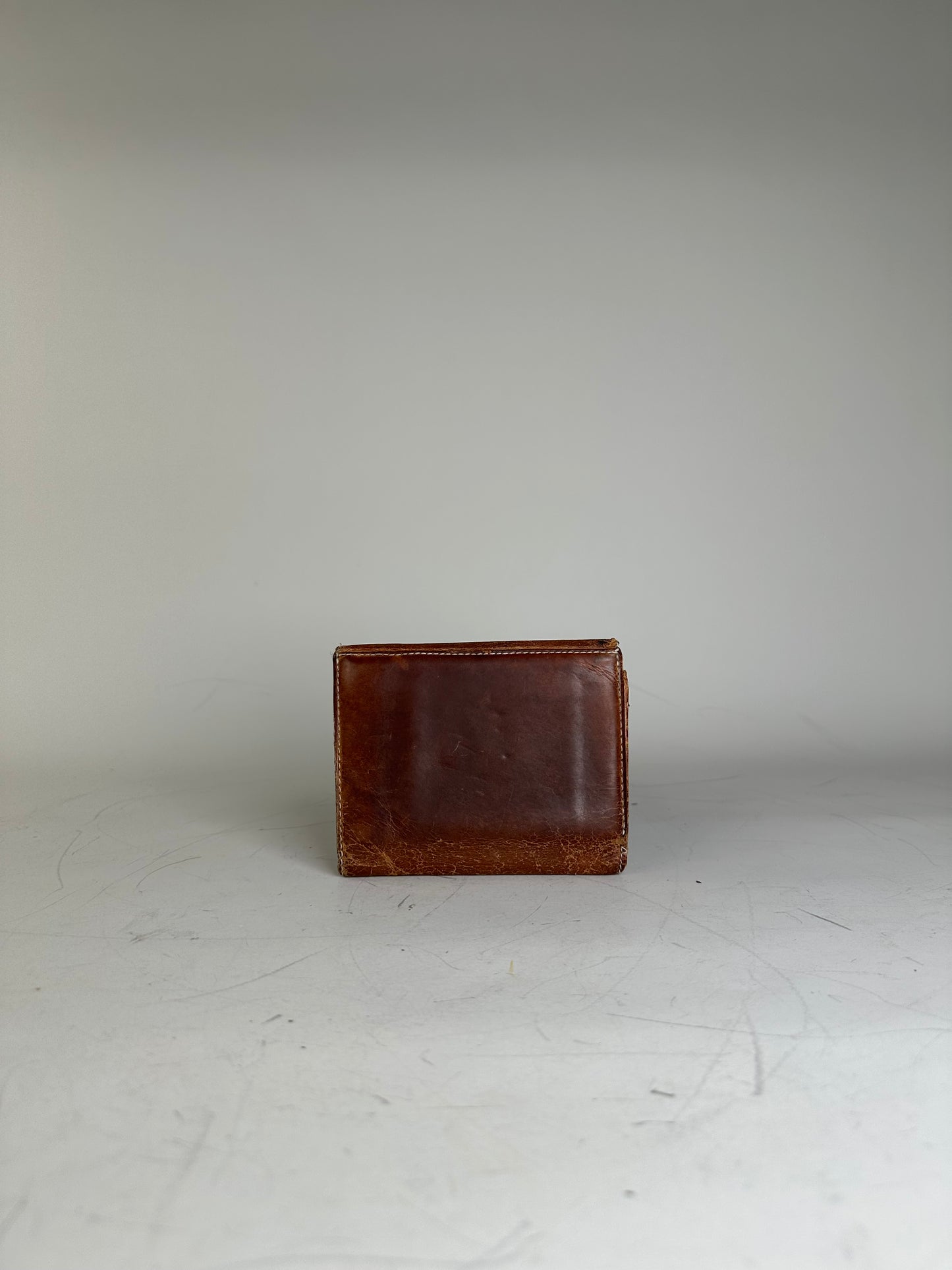 Vintage Vivienne Westwood Leather Wallet Brown