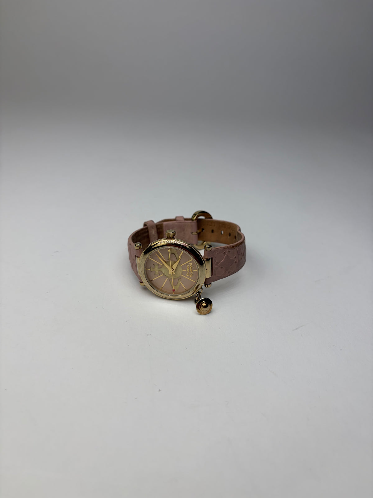 Vintage Vivienne Westwood Wristwatch Pink Gold c. 2010s