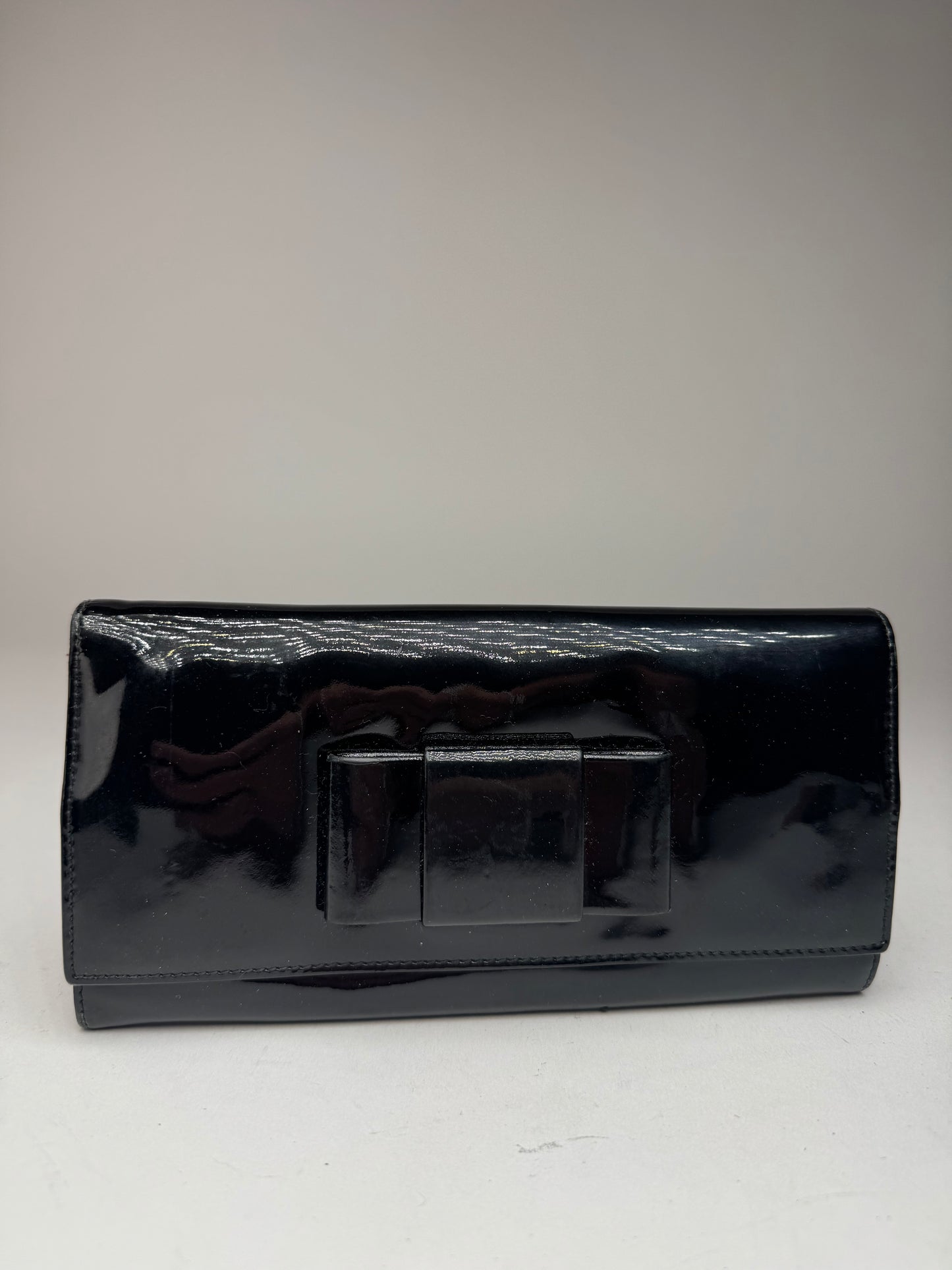 Vintage Miu Miu Patent Leather Wallet black
