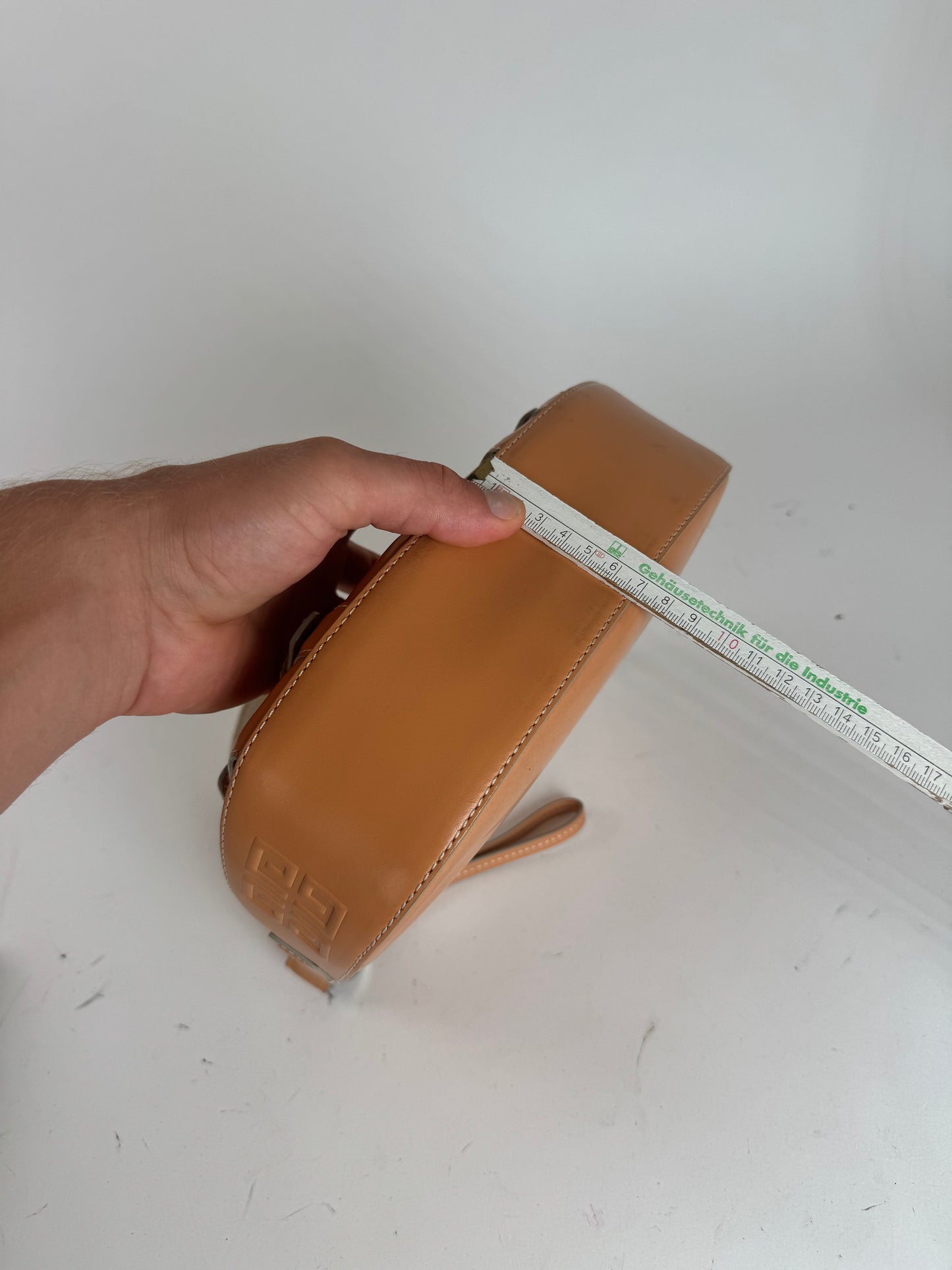 Sac vintage en cuir Givenchy marron