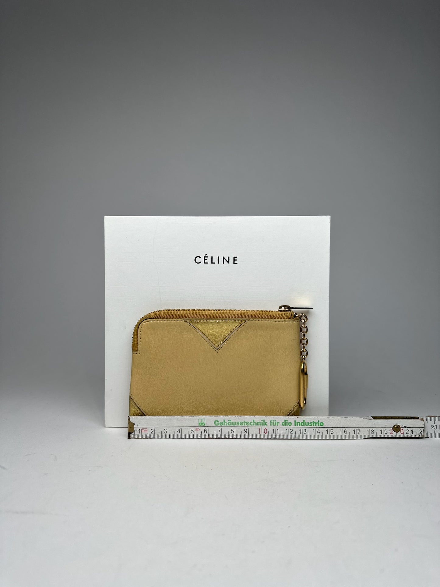 Vintage Celine Paris Leather Card Holder