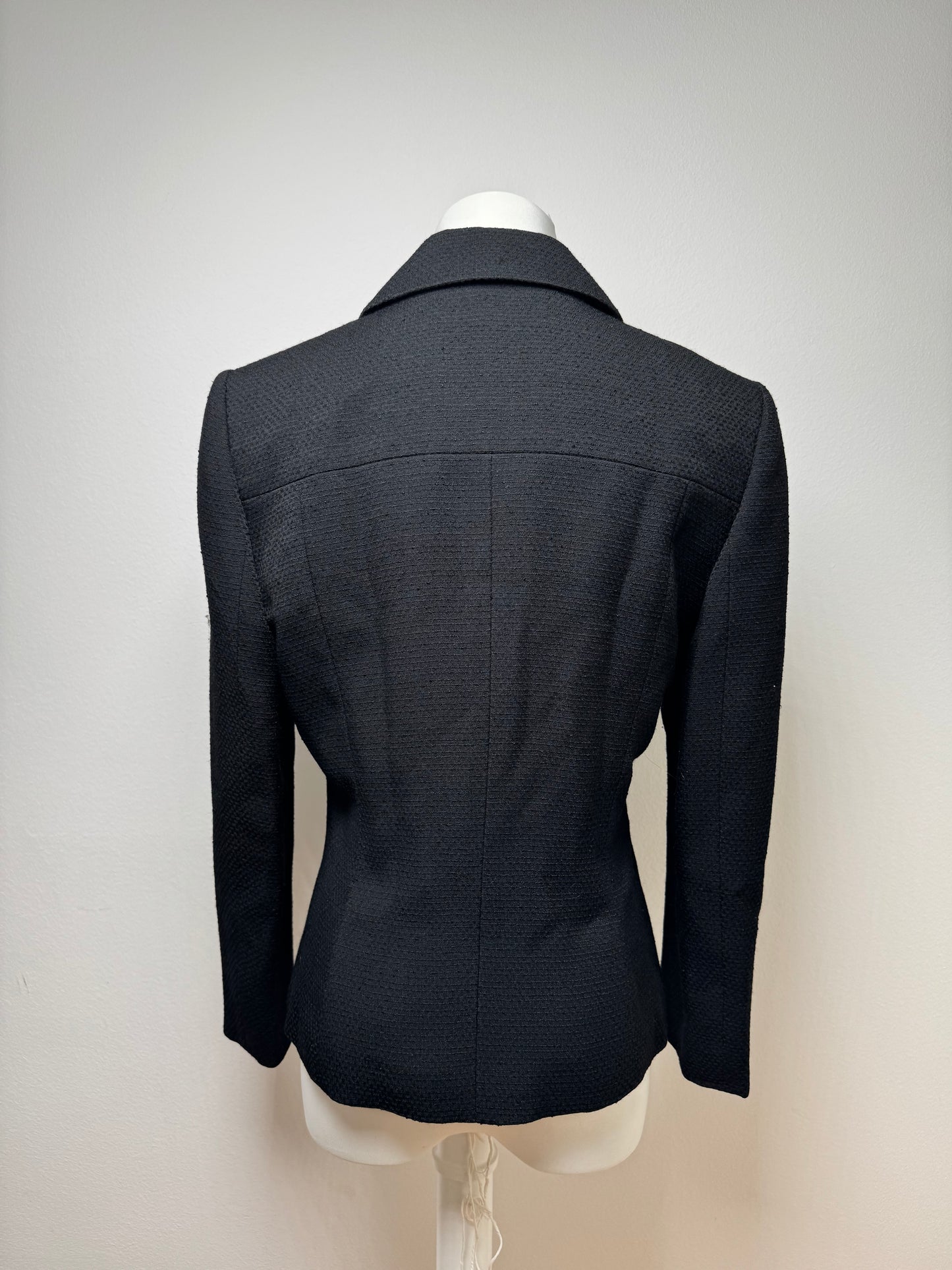 Vintage Givenchy Wool Trenchcoat black