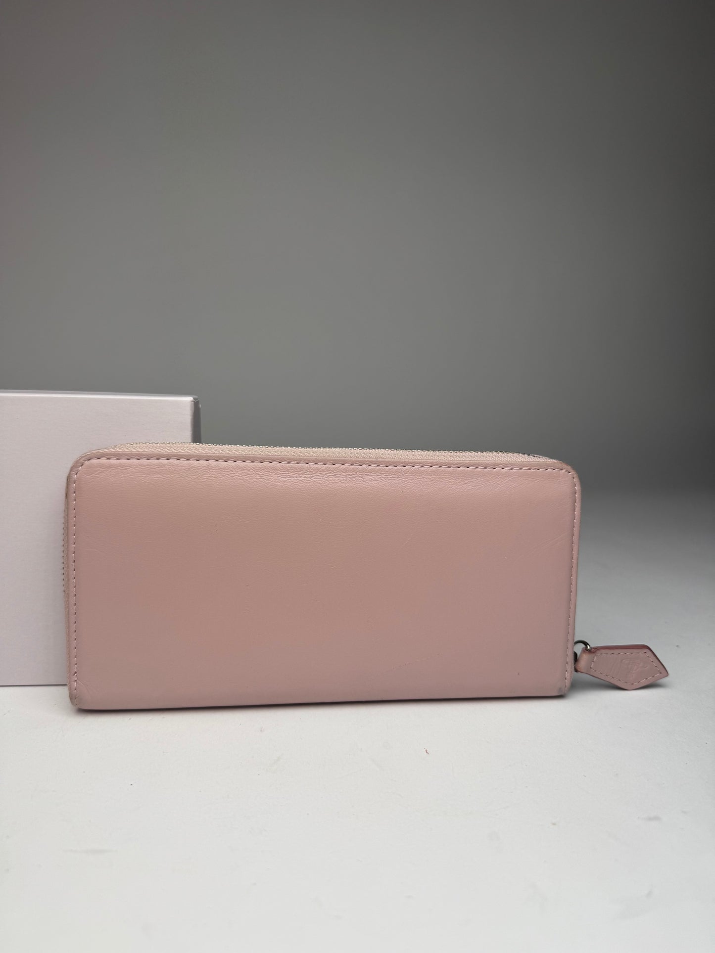 Vintage Vivienne Westwood Zippy Leather Wallet Pink