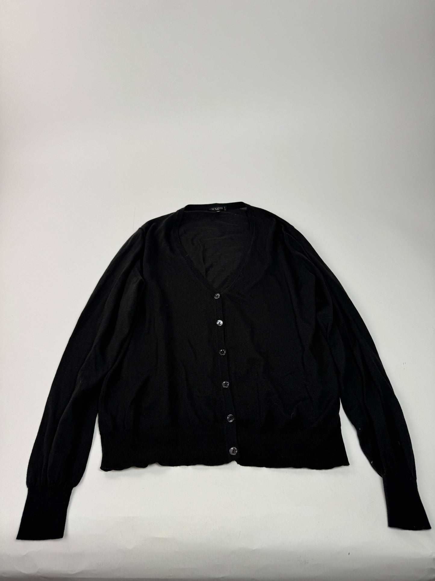 Vintage Etro Wool Cardigan 48/M